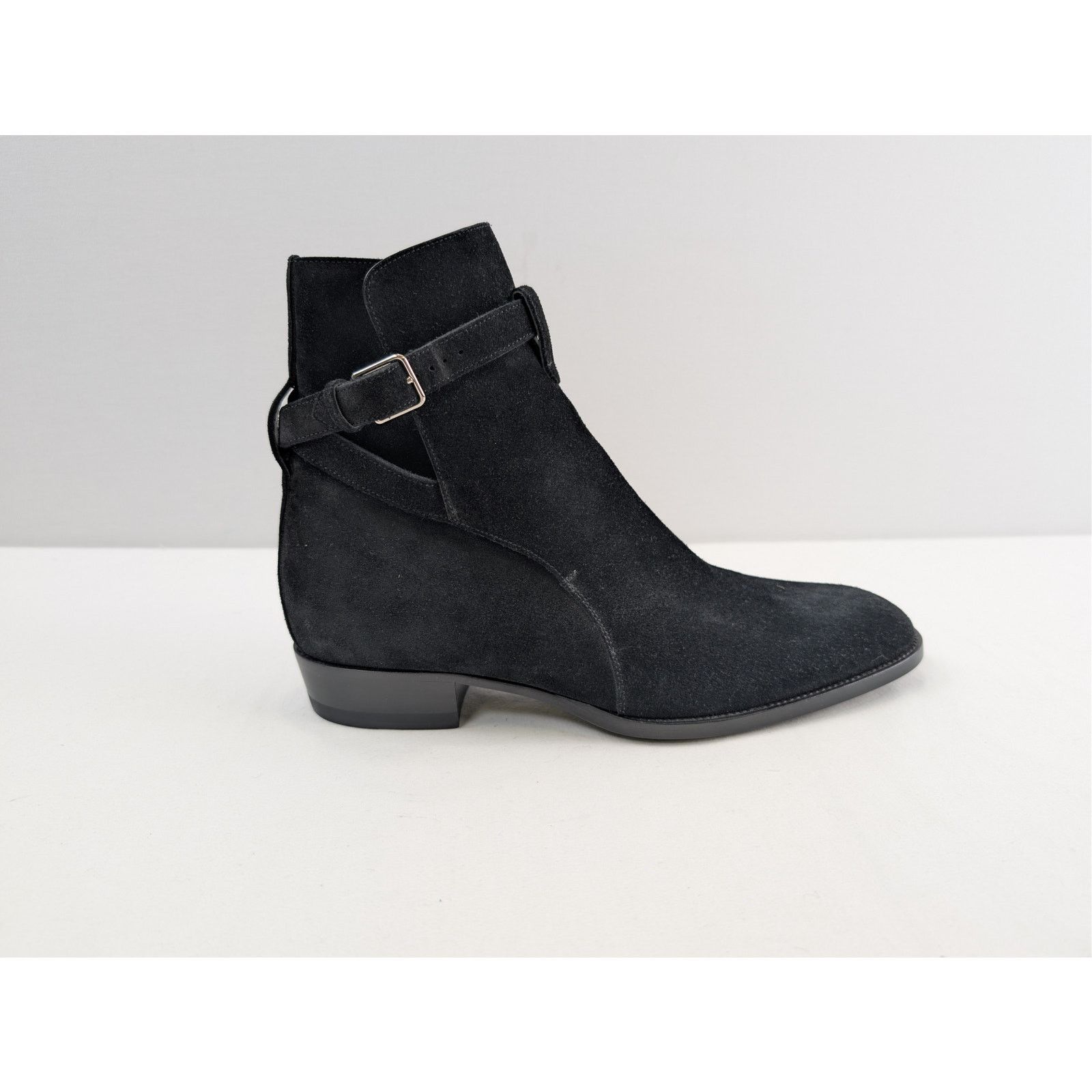 Saint Laurent Paris o1rshd1 Otterproof Wyatt 30 Jodhpur Boots in Nero Size US 7 / EU 40 - 1 Thumbnail