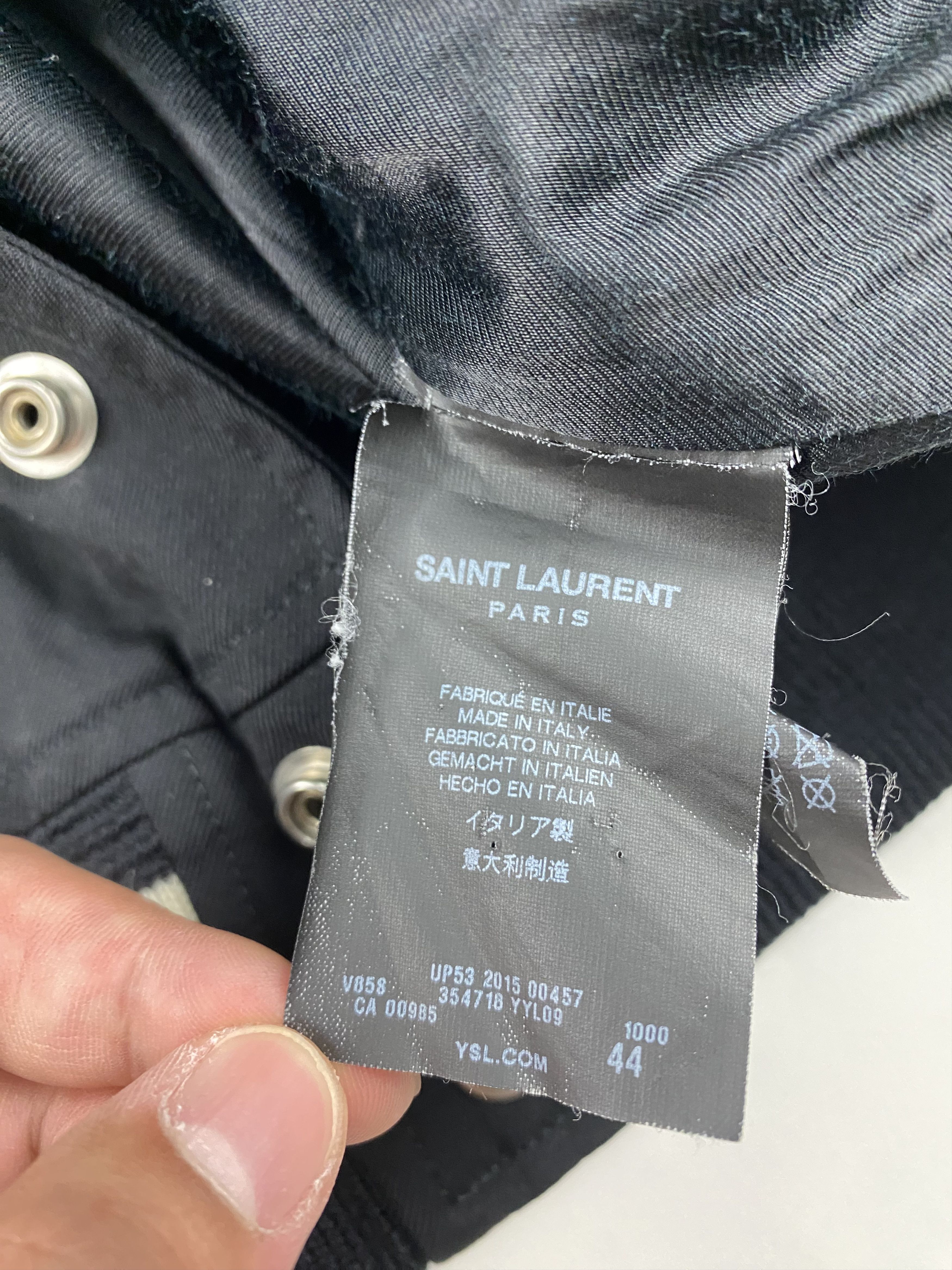 Saint Laurent Paris Saint Laurent Paris Teddy Jacket Size US S / EU 44-46 / 1 - 4 Thumbnail