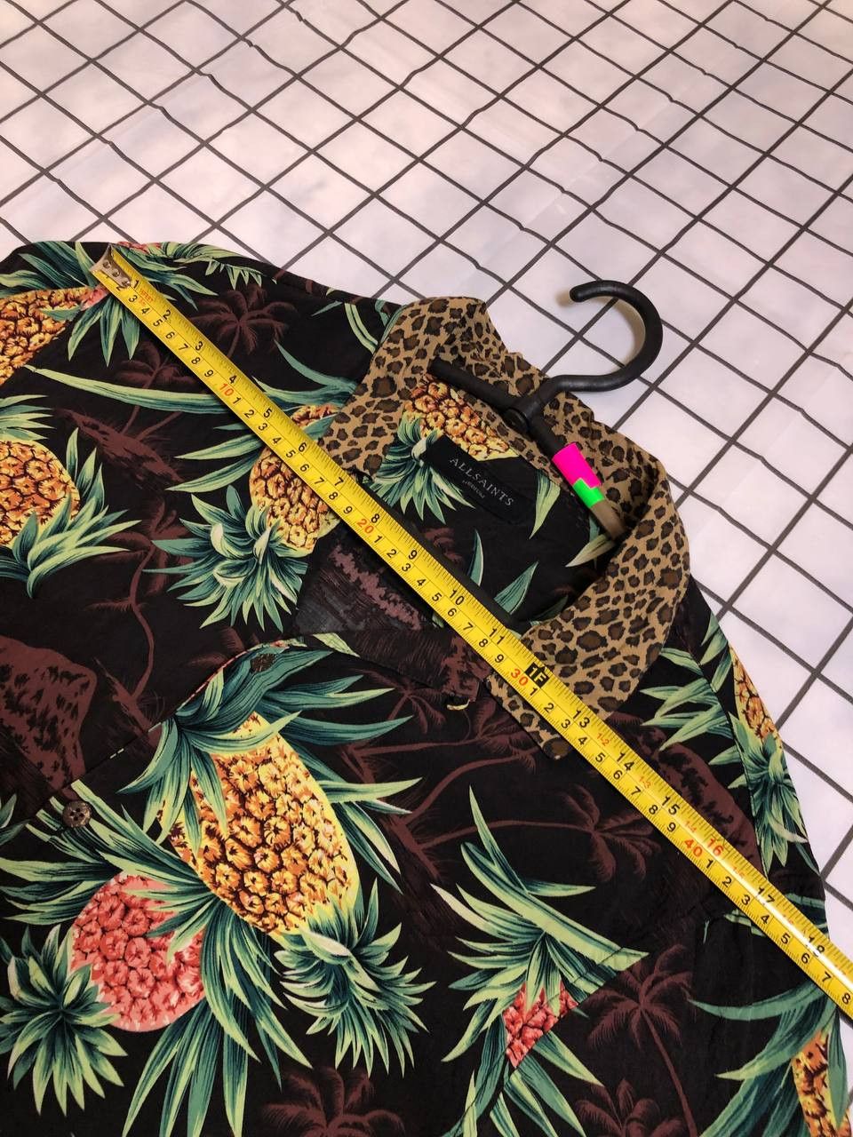 Allsaints Allsaints Dark Hawaiian Shirt Floral Hawaiian Casual Shirt Size US M / EU 48-50 / 2 - 8 Thumbnail