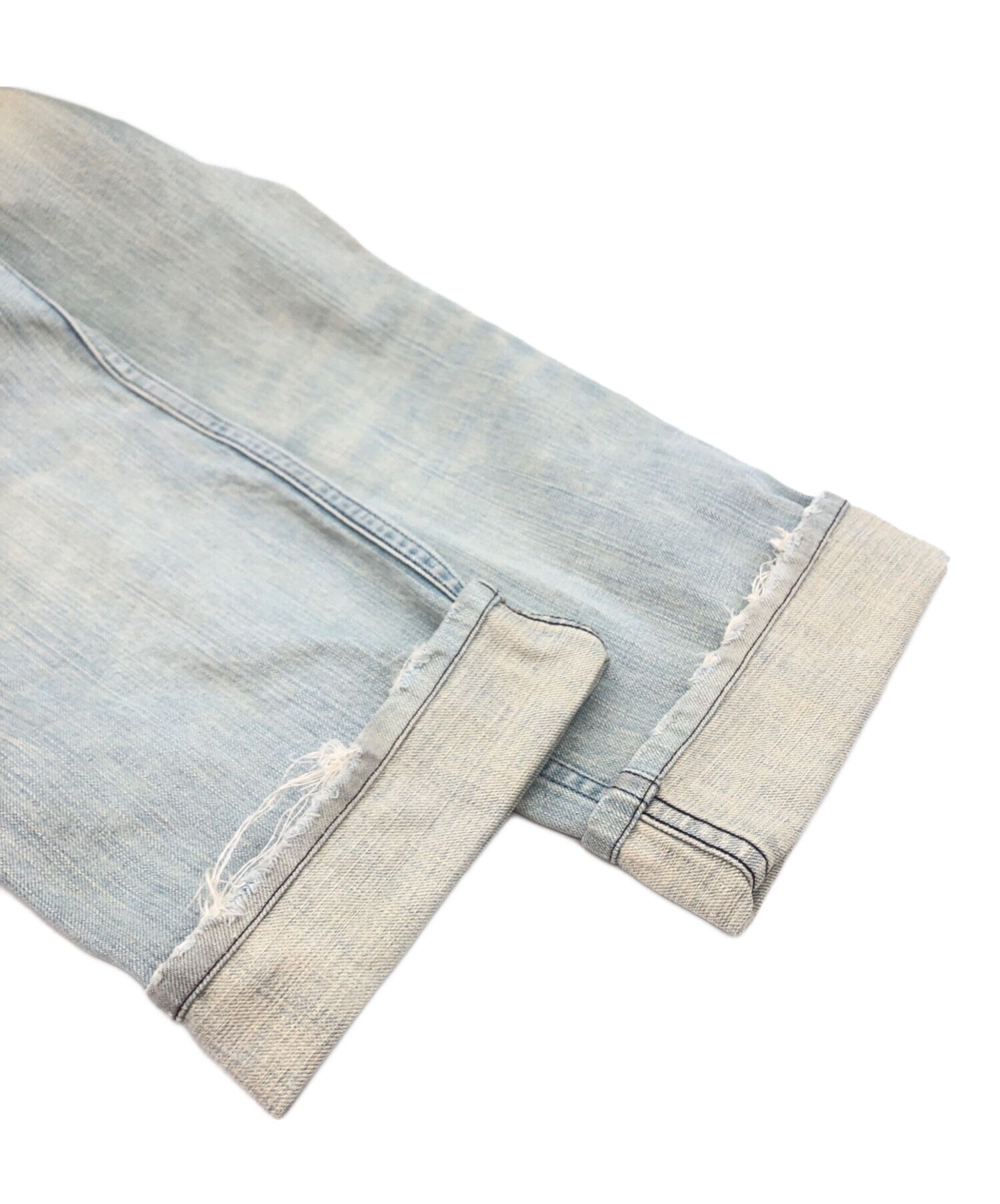 Number (N)ine NUMBER (N)INE Mud-finished Straight Denim Pants 3 x 30 Size US 31 - 14 Thumbnail