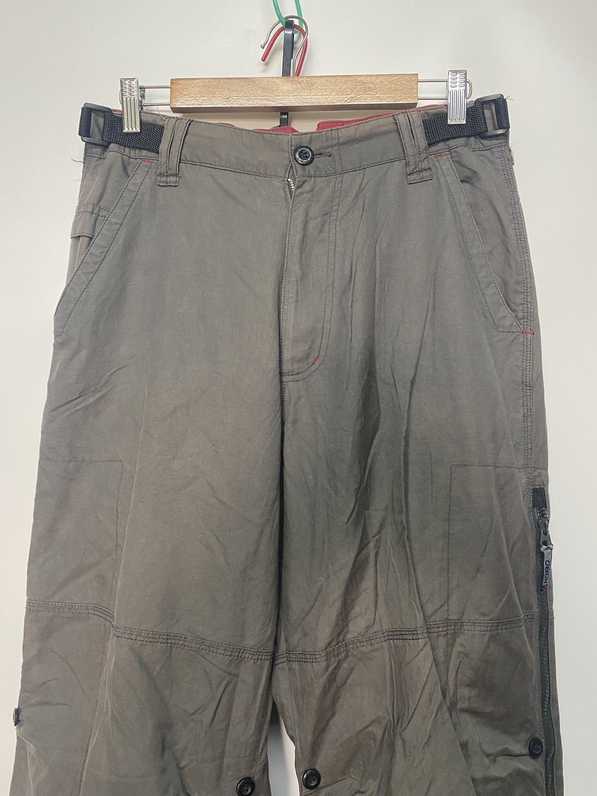 Hobo × Japanese Brand Hobo Denim Outdoor Pant Zipper Multi Pocket Size US 27 - 7 Thumbnail