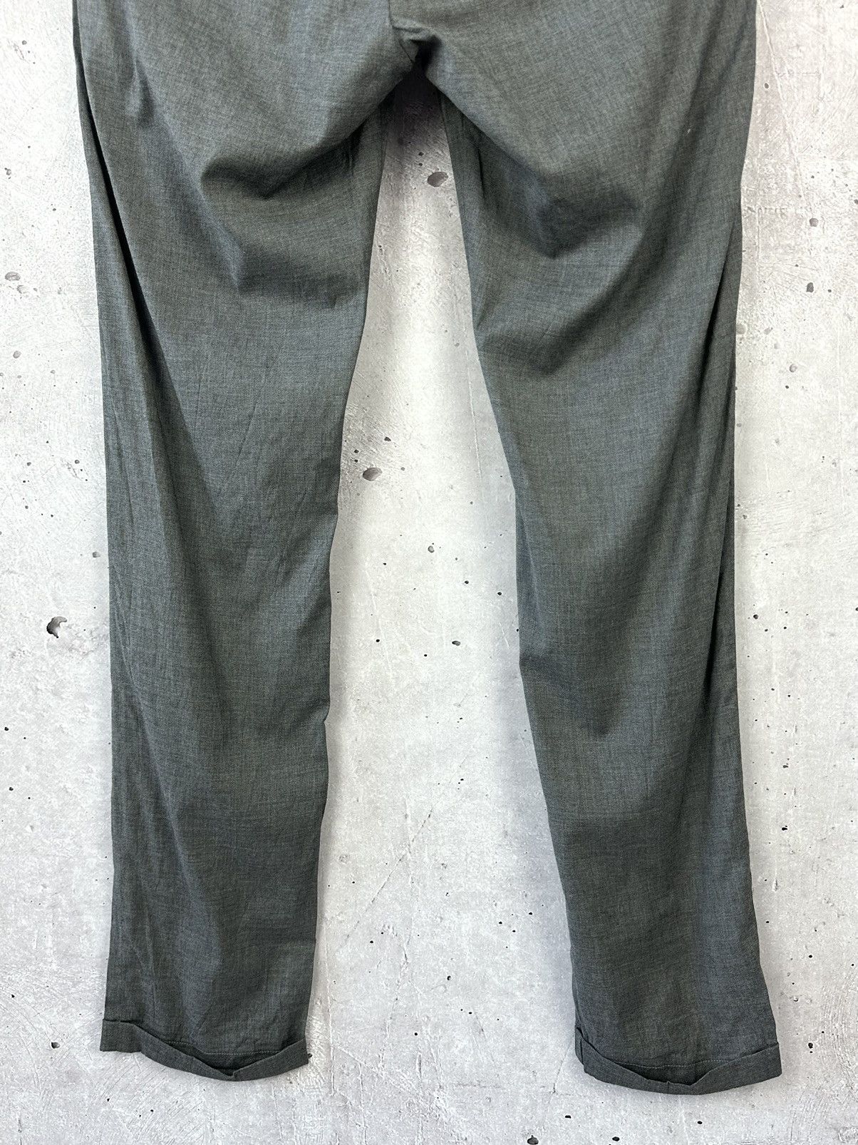 Barena Venezia Barena Venezia Grey Wool Made in Italy Buttons Chino Pants Size 30" / US 8 / IT 44 - 7 Thumbnail