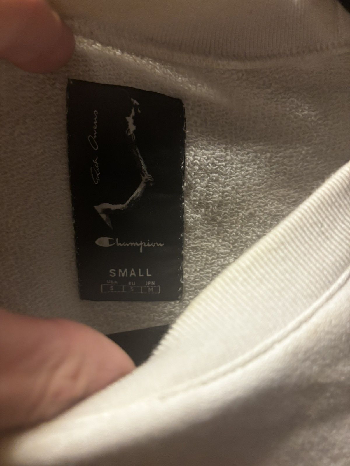 Rick Owens Rick Owens x Champion varsity body suit sweater Size US S / EU 44-46 / 1 - 5 Thumbnail