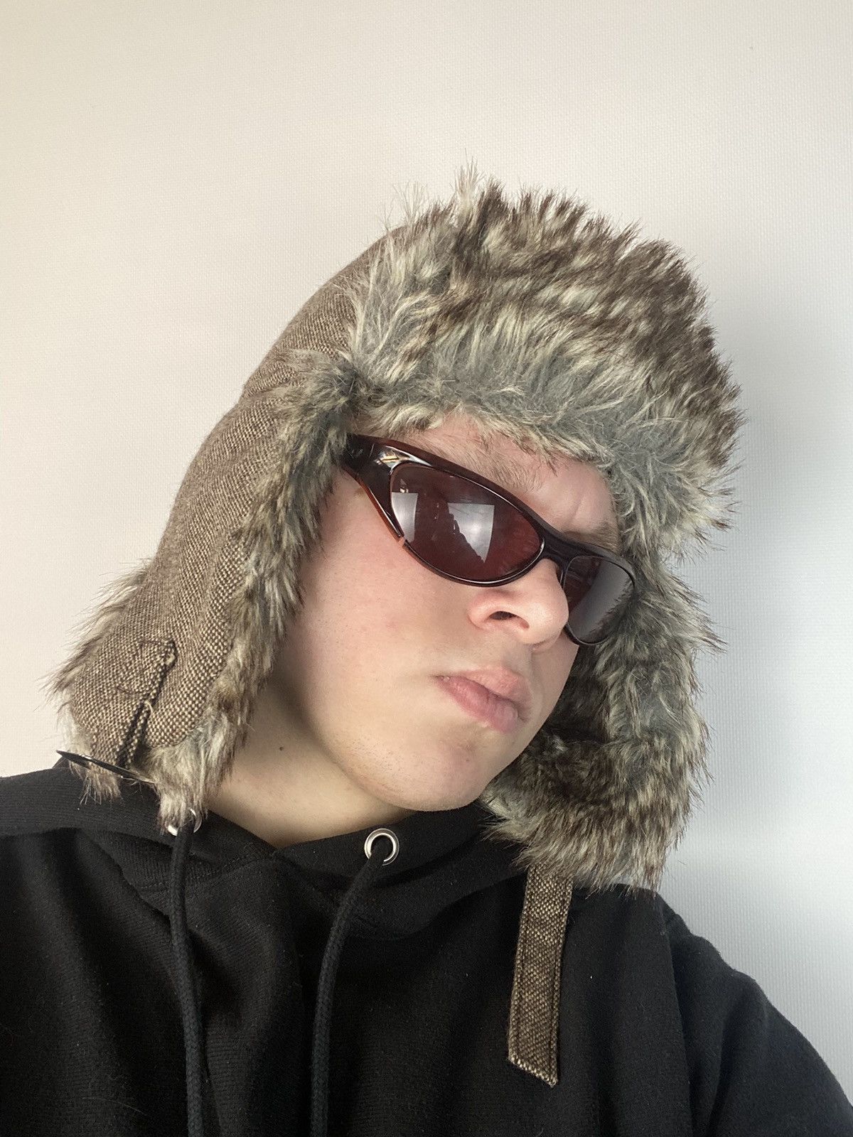 Hysteric Glamour × Japanese Brand Vintage fuzzy mohair japanese ushanka hat avant garde Size ONE SIZE - 2 Thumbnail