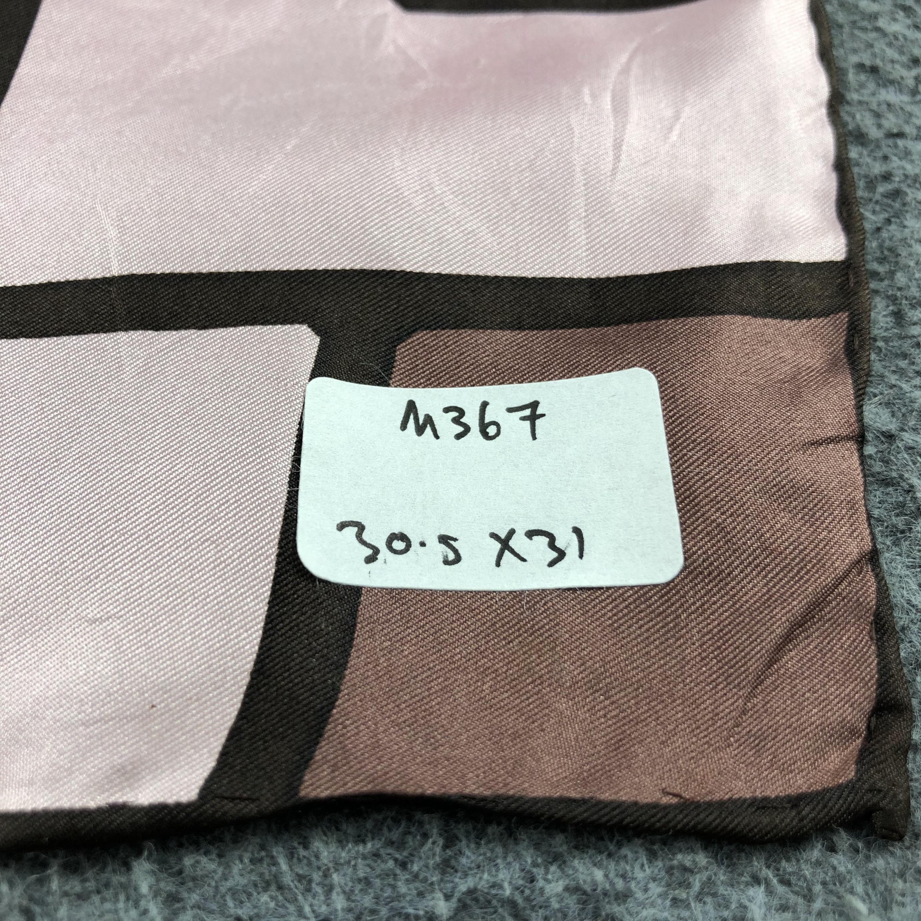 Vintage Vintage Dessins Medaille by Y. Masuda Silk Scarf M367 Size ONE SIZE - 10 Thumbnail