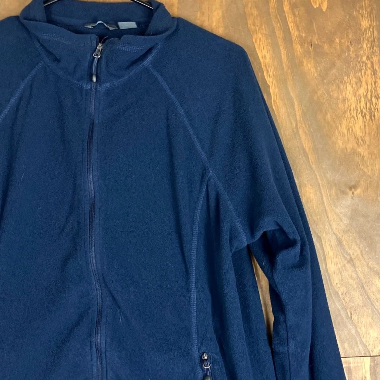 Eddie Bauer Eddie Bauer Mens Sweater Blue Thin Full Zip Pullover Long Sleeve Pockets XLarge Knit V-Neck Regular Fit Size US XL / EU 56 / 4 - 5 Thumbnail