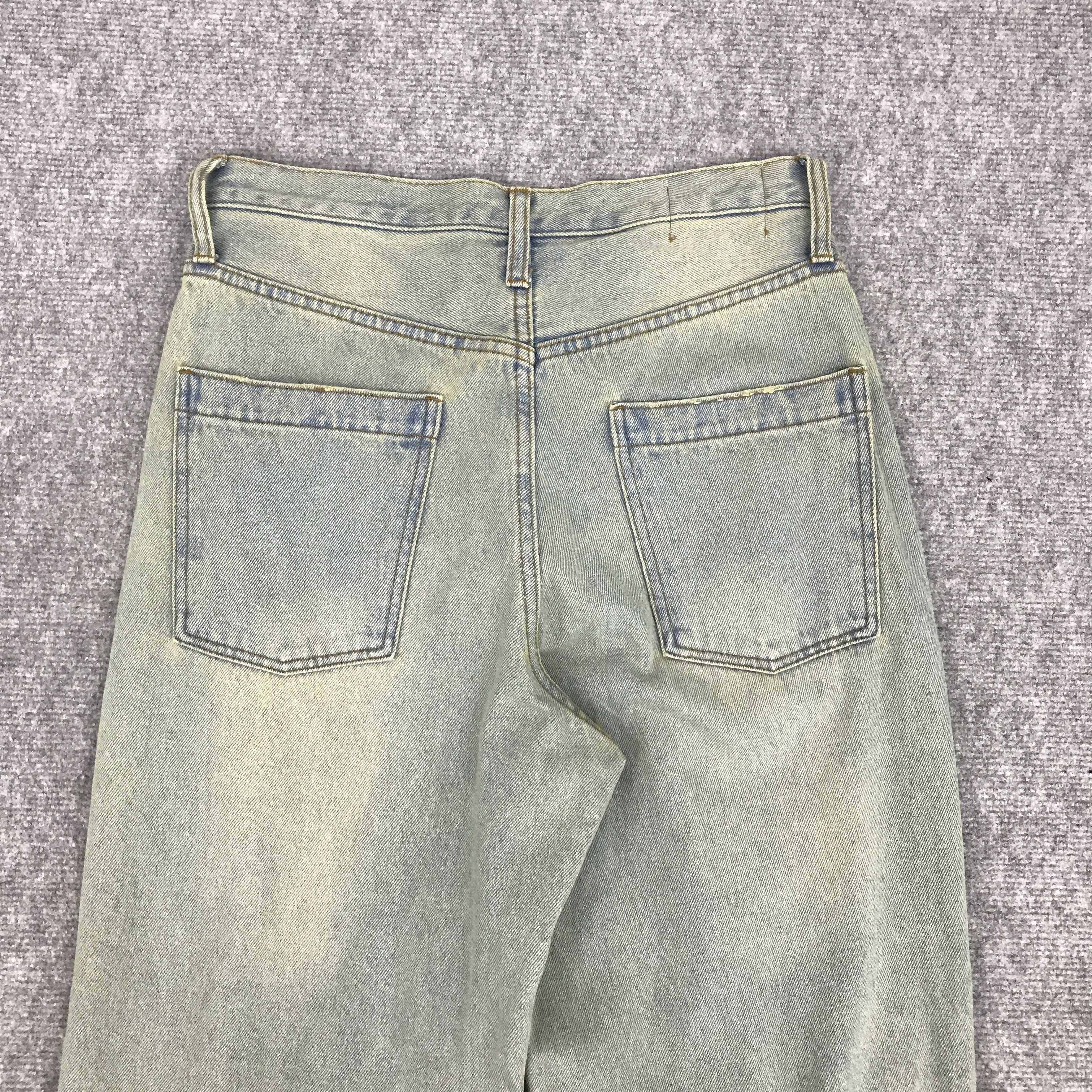 Japanese Brand BAGGY THE STANDARD RIPPED DISTRESSED DENIM PANTS Size US 29 - 5 Thumbnail