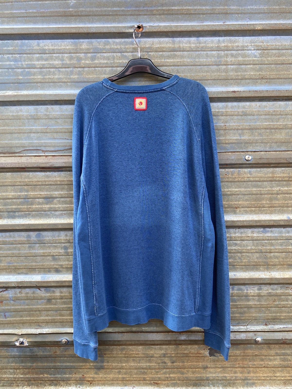 Visvim Visvim Artisan Pollock Crewneck Longsleeve Indigo Size US XL / EU 56 / 4 - 3 Thumbnail