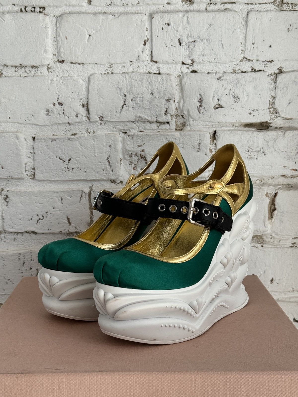 Miu Miu Miu miu runway fairy ballet heels Size US 7 / IT 37 - 10 Thumbnail