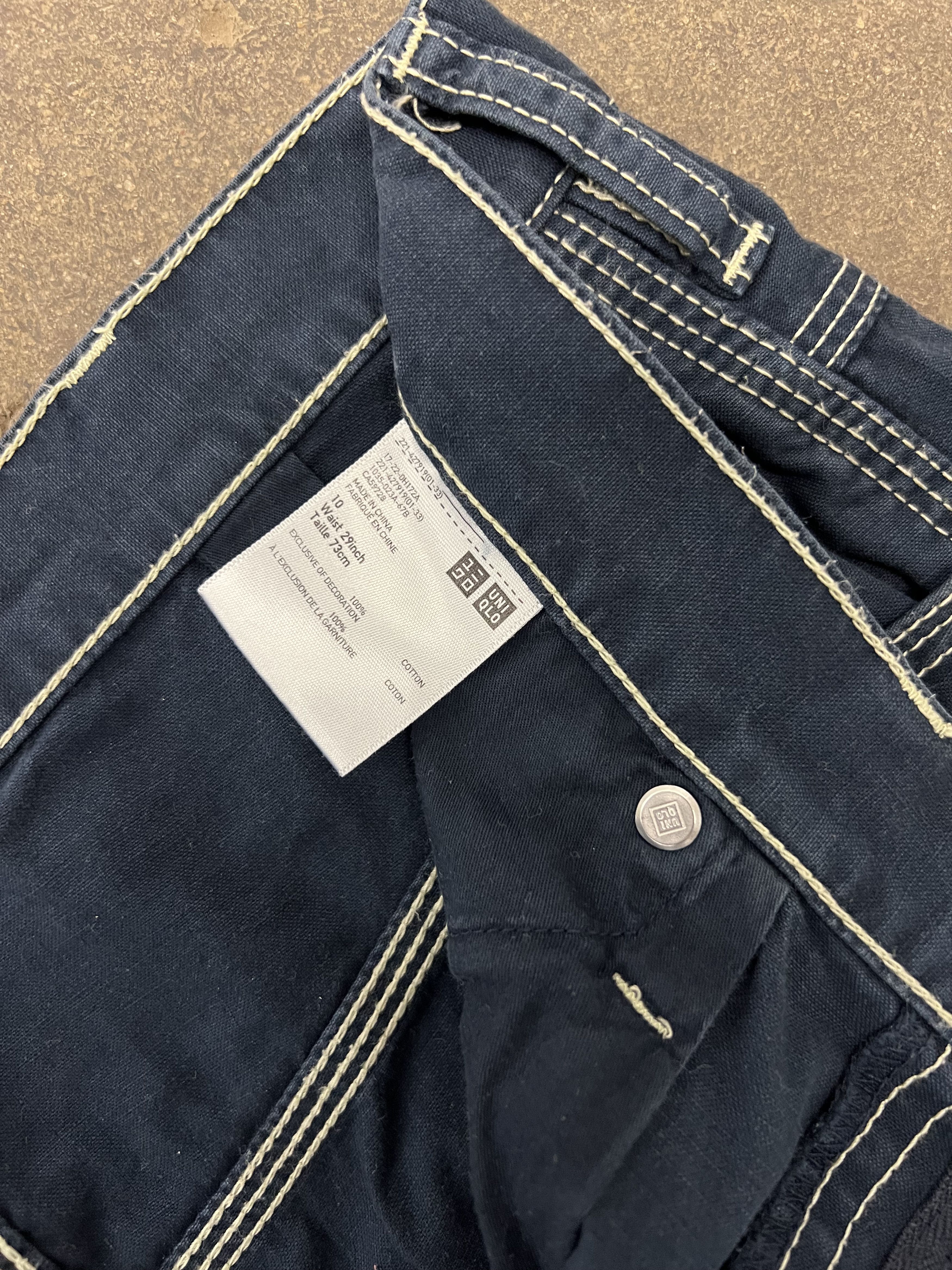JW Anderson × Uniqlo JW Anderson X Uniqlo Straight Leg Patch Back Pocket Pants Size US 30 / EU 46 - 7 Thumbnail