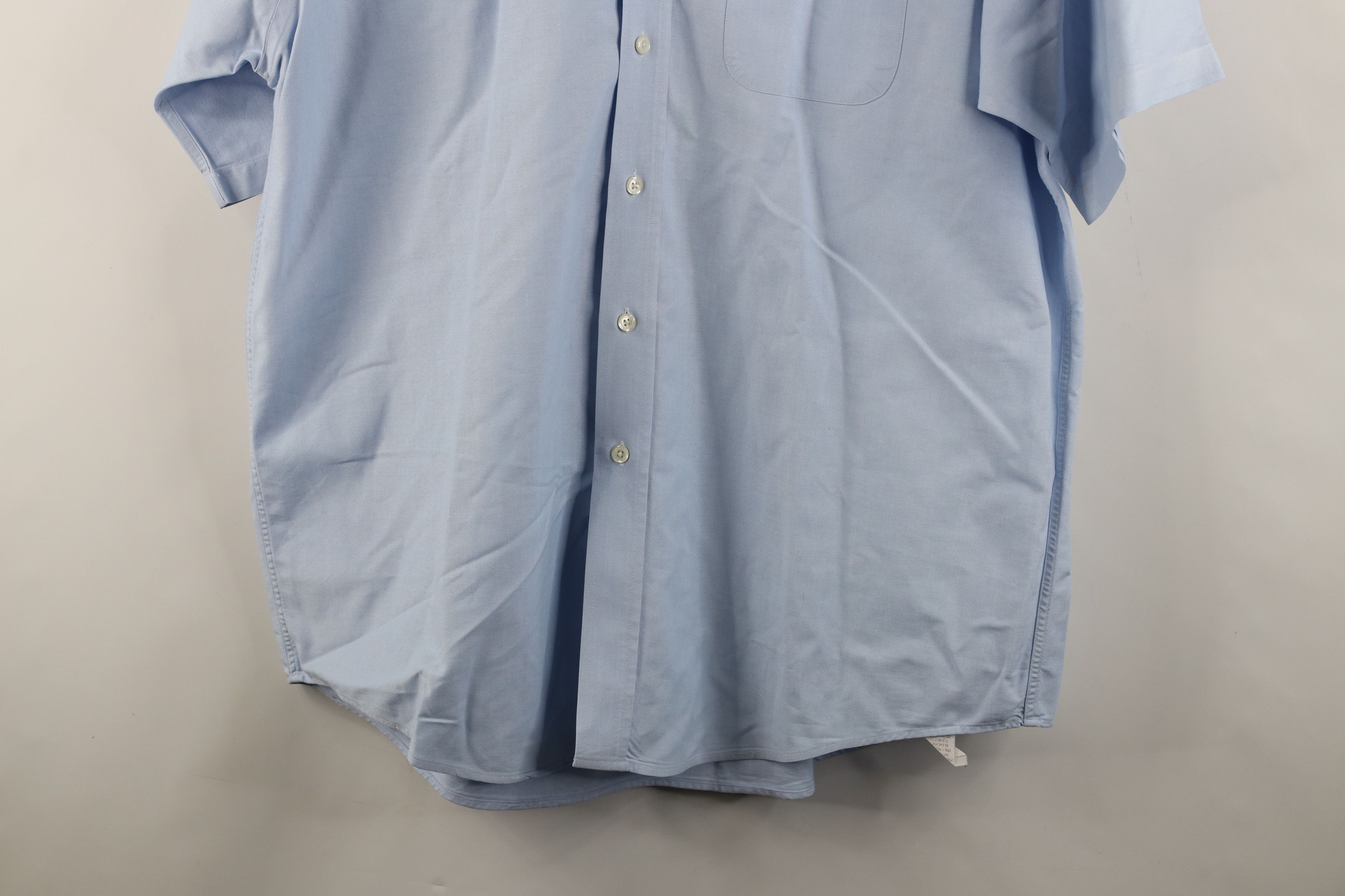 L.L. Bean × Vintage Vintage LL Bean Short Sleeve Collared Button Down Shirt Size US L / EU 52-54 / 3 - 3 Thumbnail