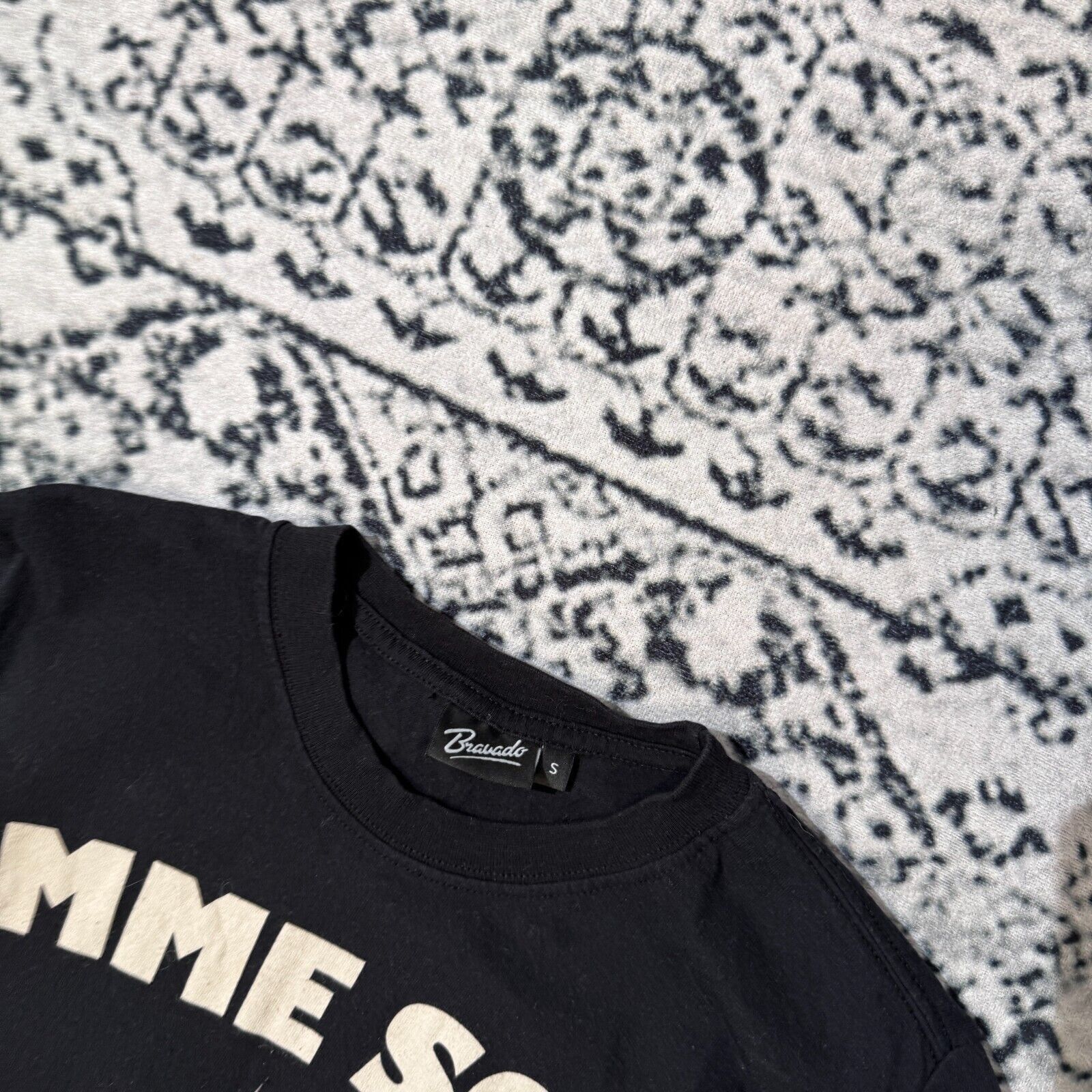 Vintage Vintage Black Cotton T-Shirt Size S Gimme Some Motorhead Tes Size US S / EU 44-46 / 1 - 7 Thumbnail