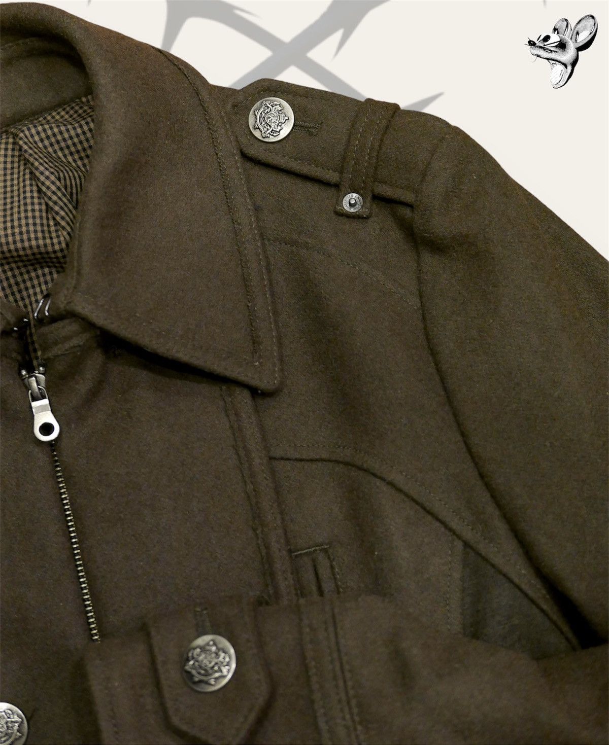 Japanese Brand × PPFM PPFM Peacoat Jacket Size US S / EU 44-46 / 1 - 3 Thumbnail