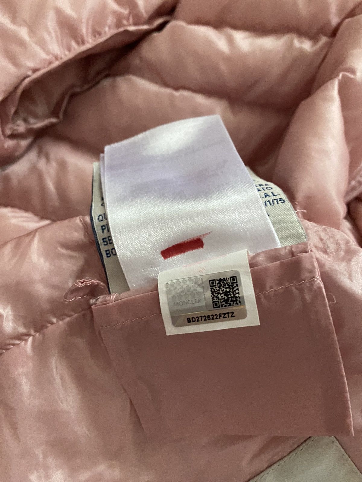 Designer × Moncler Rare Moncler Kids Girls Down Lightweight Jacket Pink Puffer Size XXS / US 00 / IT 34 - 16 Thumbnail
