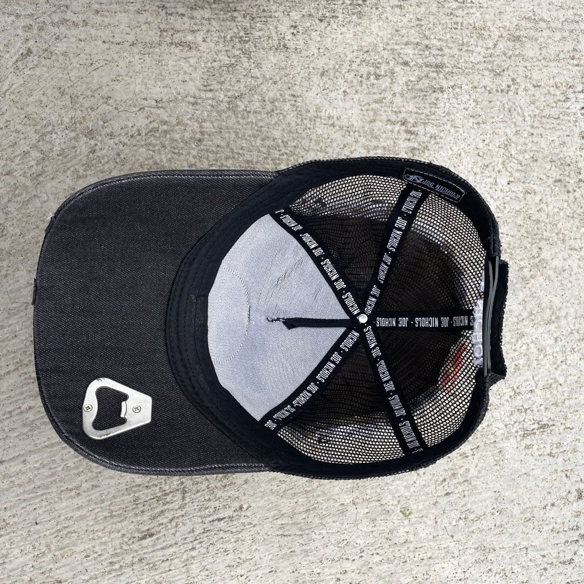 14th Addiction Bottle opener distresses trucker hat by joe nicholes Size ONE SIZE - 13 Thumbnail