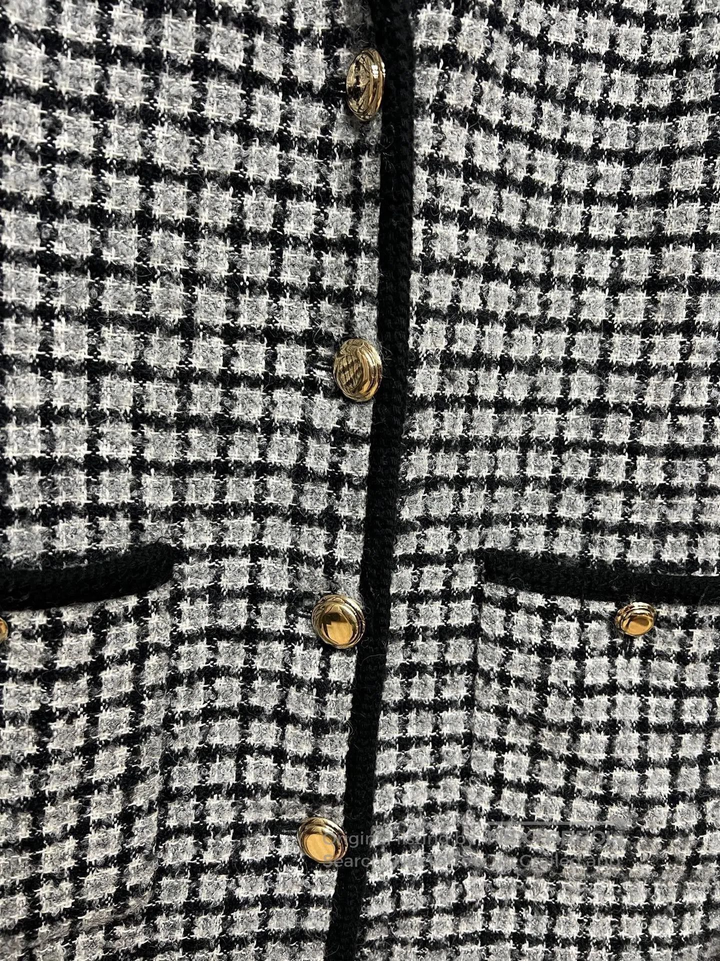 Miu Miu miu miu black and white plaid jacket. Size S / US 4 / IT 40 - 3 Thumbnail