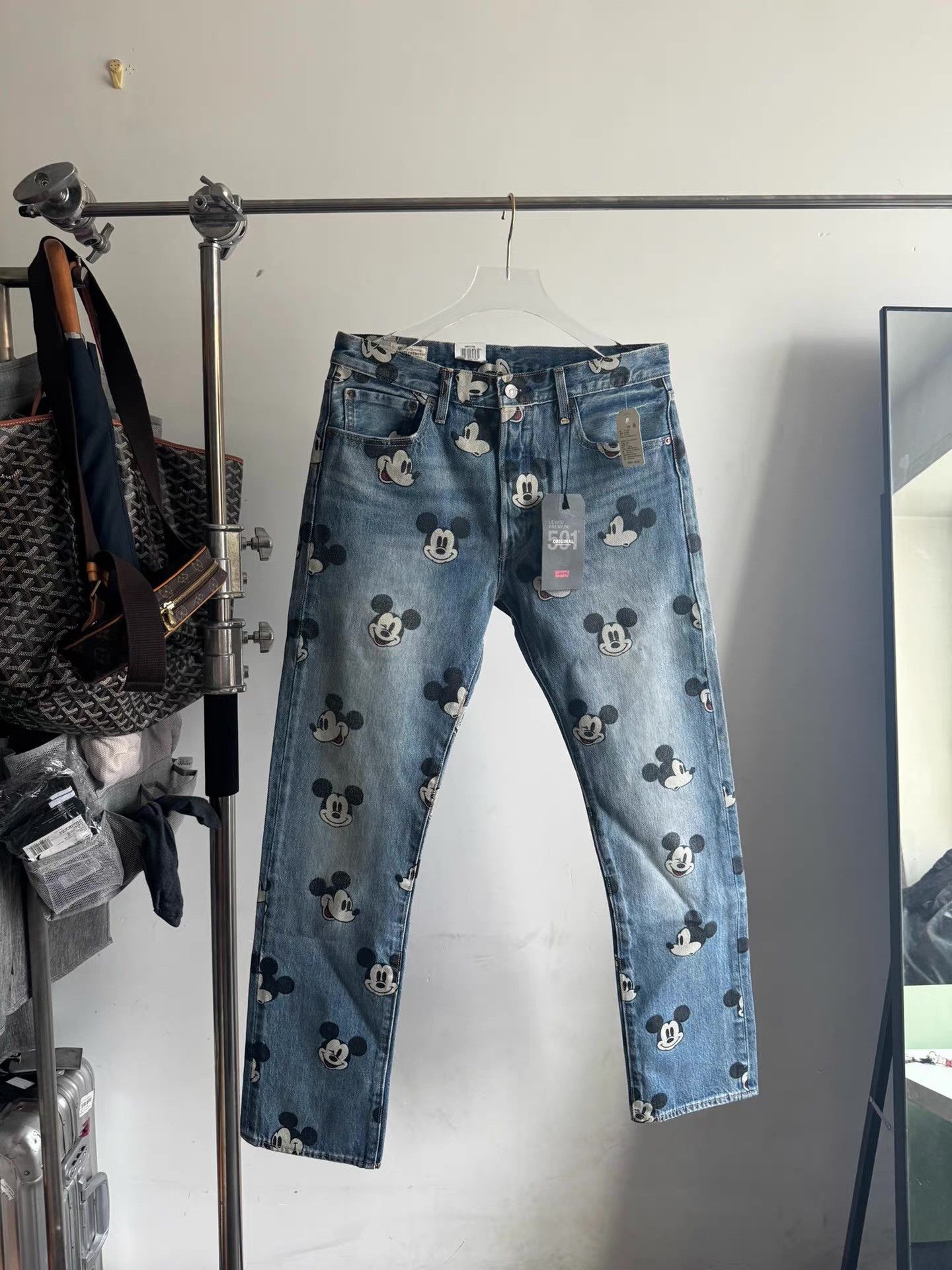 Levi's Levi's x Disney Mickey Mouse Co-branded Jeans Q17 Size US 36 / EU 52 - 1 Thumbnail