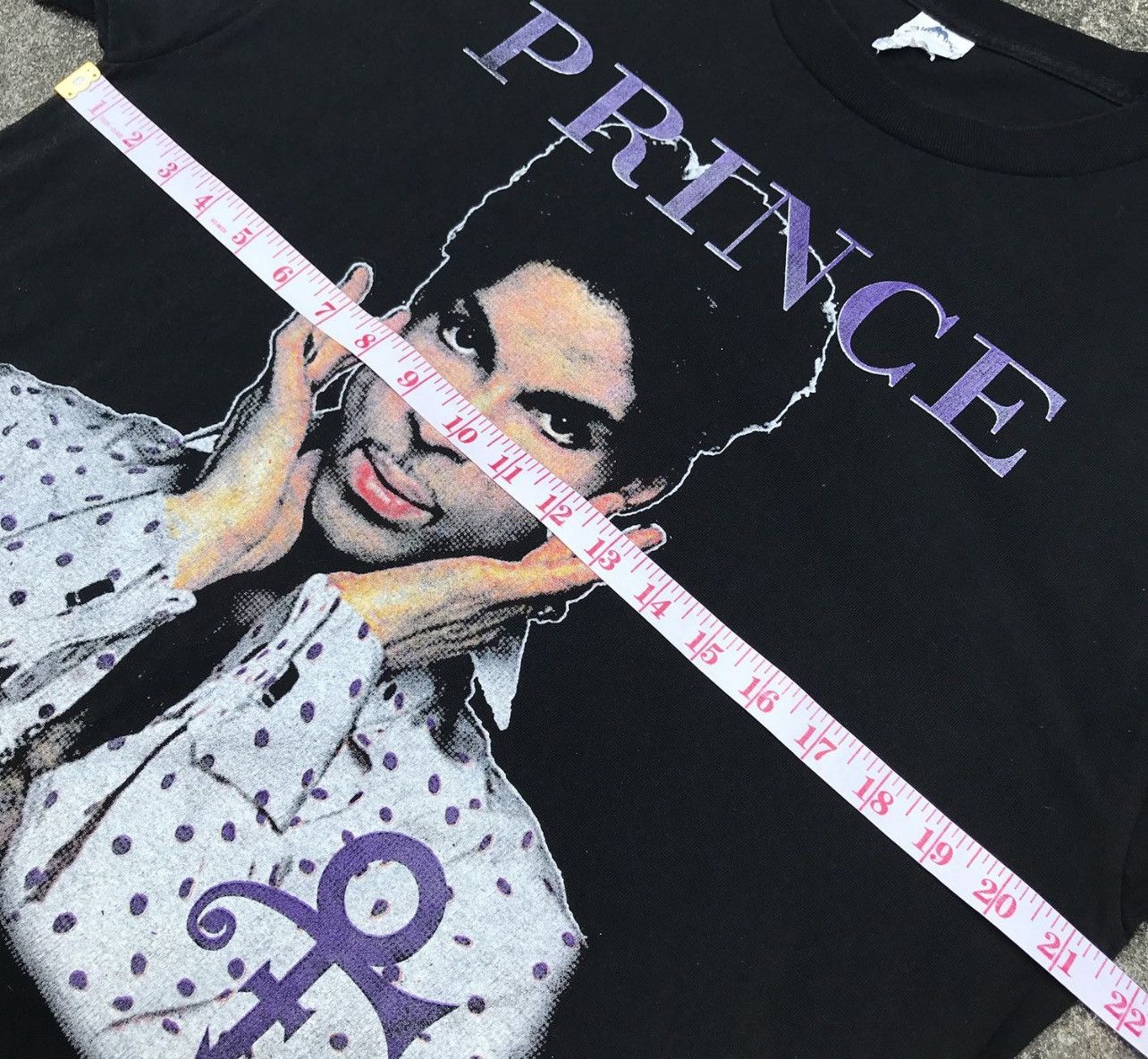 Alstyle × Band Tees × Rap Tees 2011 PRINCE World Tour R&B Funk Soul Promo Tee L Size US L / EU 52-54 / 3 - 7 Thumbnail