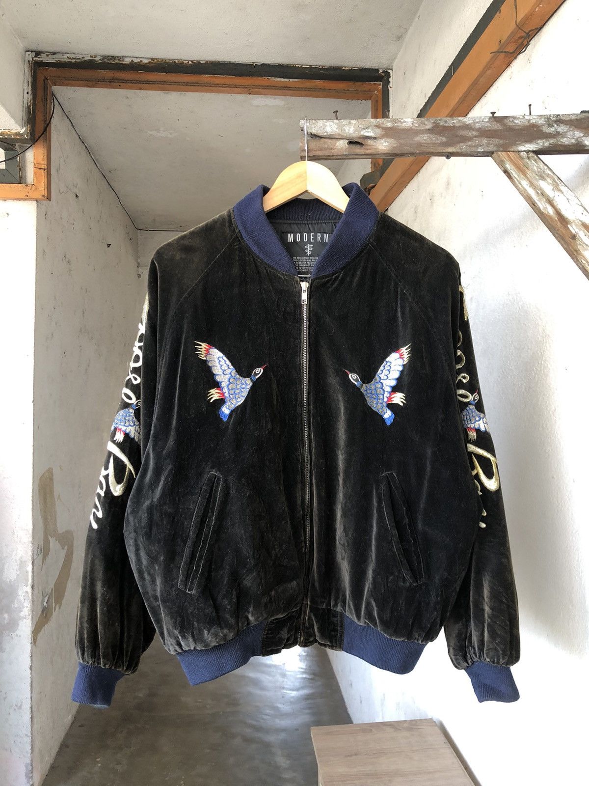 Vintage Vintage Sukajan Goose Bay by Modern Voice Size US M / EU 48-50 / 2 - 2 Thumbnail