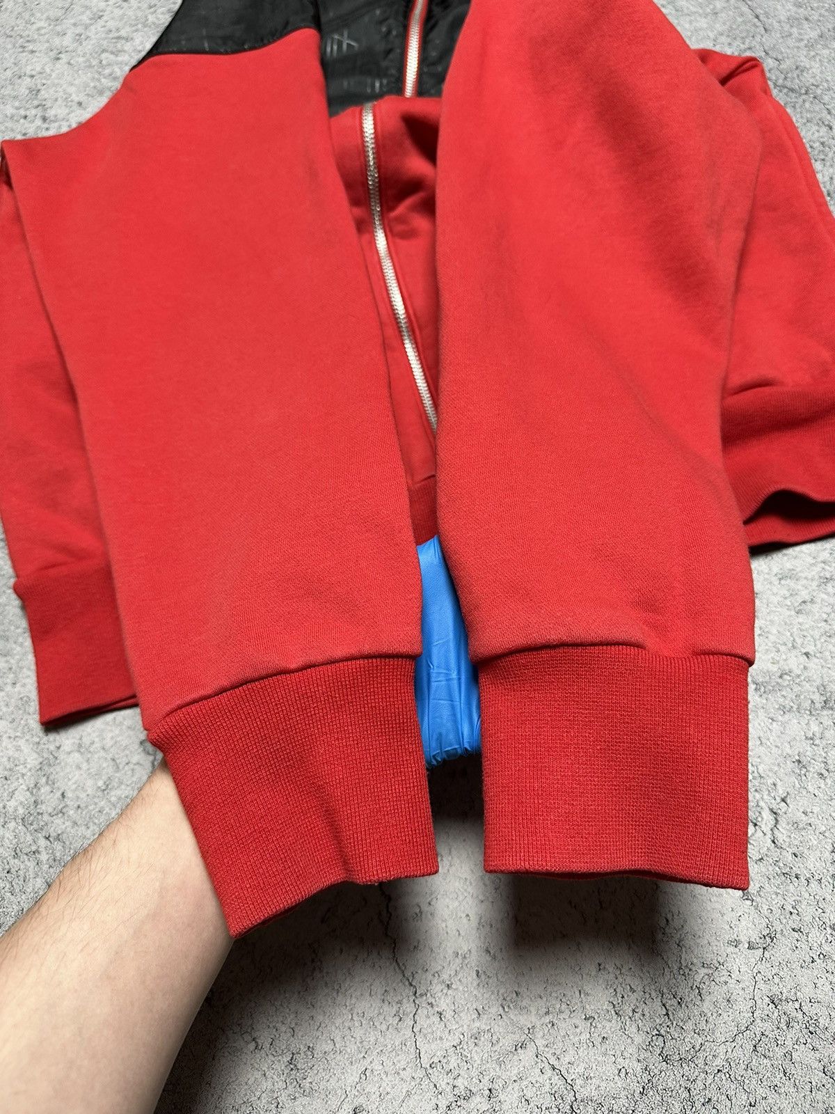Nike Vintage Nike Red Zip Up Hoodie Size US L / EU 52-54 / 3 - 6 Thumbnail