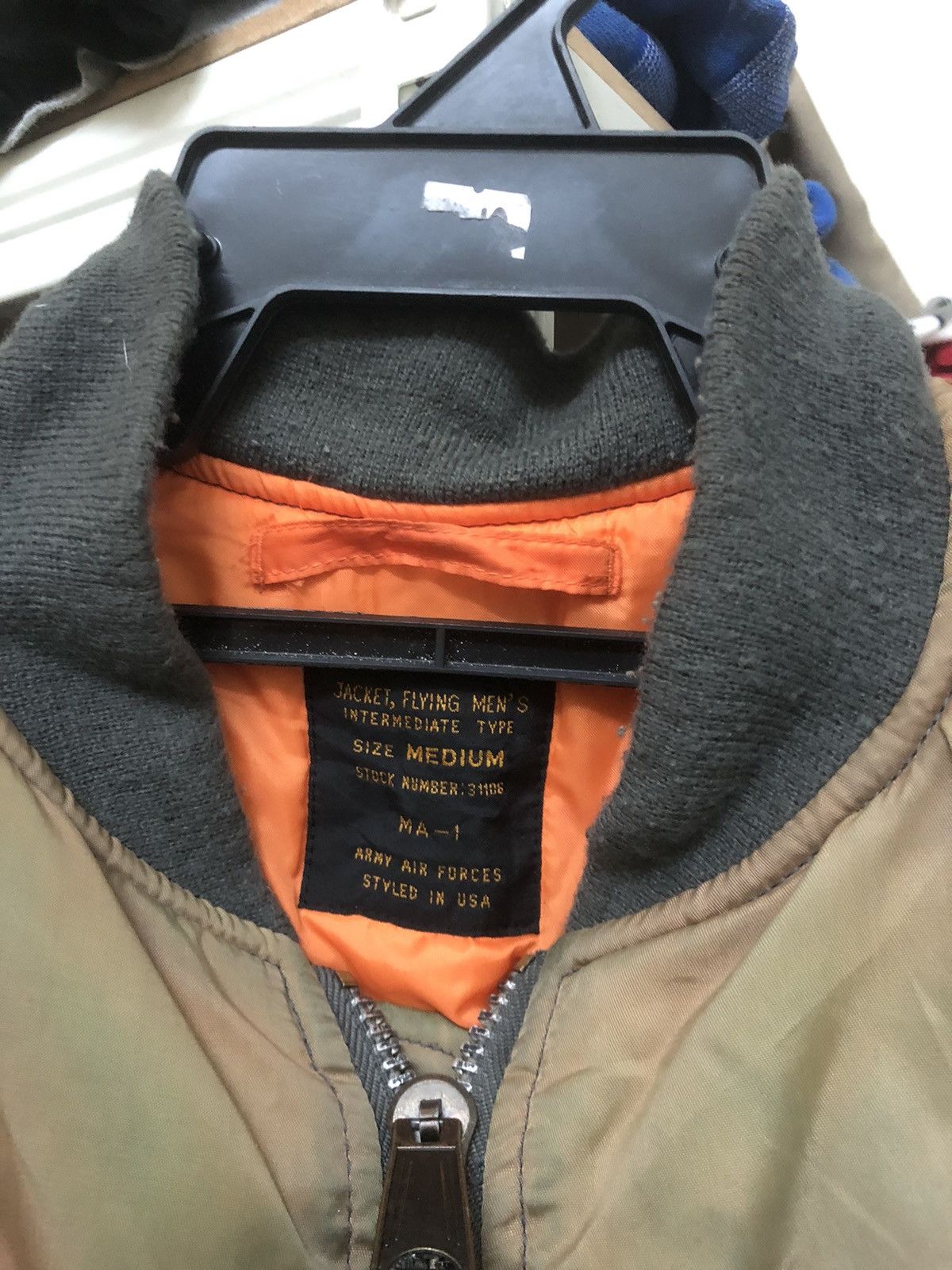 Japanese Brand × Vintage Flying men Bomber jacket MA-1 Size US M / EU 48-50 / 2 - 5 Thumbnail