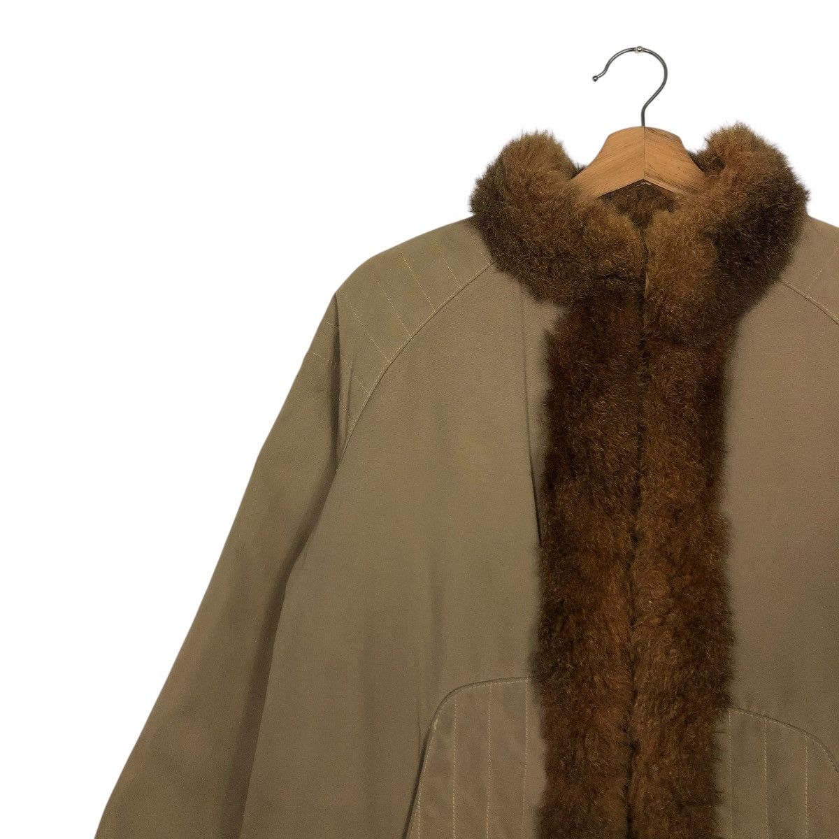 Japanese Brand VINTAGE CHORE JACKET MINK FUR BLANKET UNBRANDED ISSEY MIYAKE Size US M / EU 48-50 / 2 - 9 Thumbnail