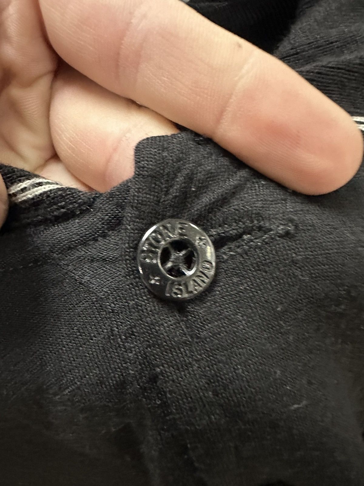 Stone Island × Vintage Vintage stone island rugby shirt patch rare size L/XL Size US XL / EU 56 / 4 - 3 Thumbnail
