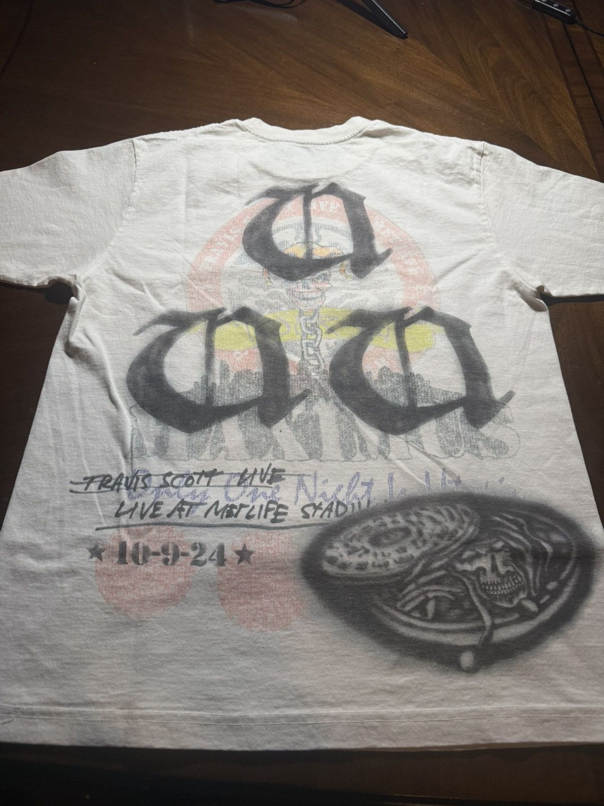 Travis Scott TRAVIS SCOTT EXCLUSIVE UTOPIA TOUR TEE Size US M / EU 48-50 / 2 - 1 Thumbnail