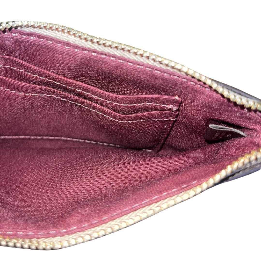 Coach Coach Corner Zip Wristlet Wallet Purse Leather Classic Size ONE SIZE - 3 Thumbnail