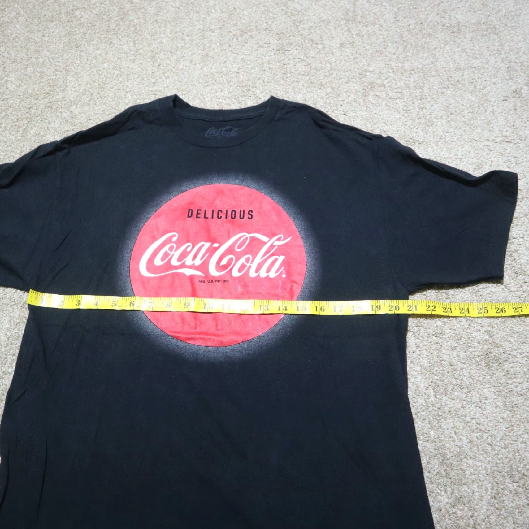 Vintage Coca Cola Shirt Black with Red Center Coke Logo Mens XL Shirt Size US XL / EU 56 / 4 - 4 Thumbnail