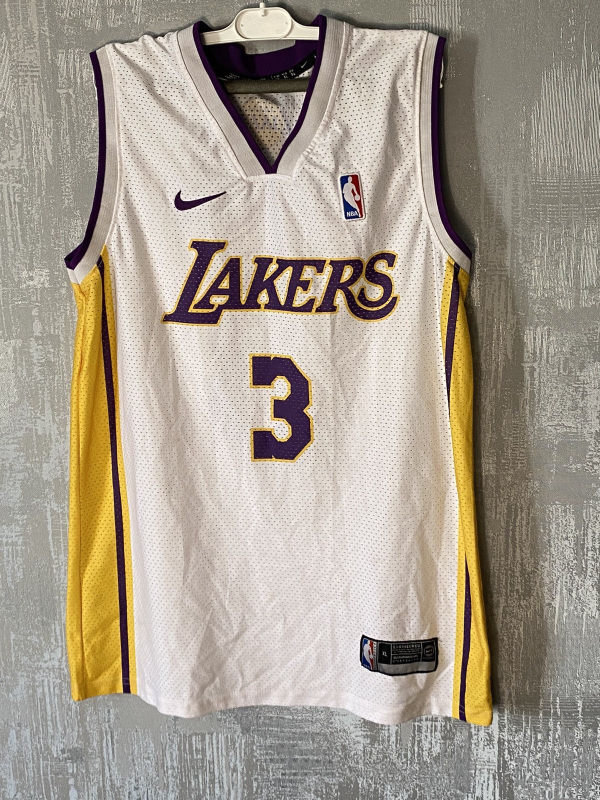NBA × Nike Vintage Nike Lakers NBA Jersey 3 Tomas Hype Drill Size US XL / EU 56 / 4 - 1 Thumbnail