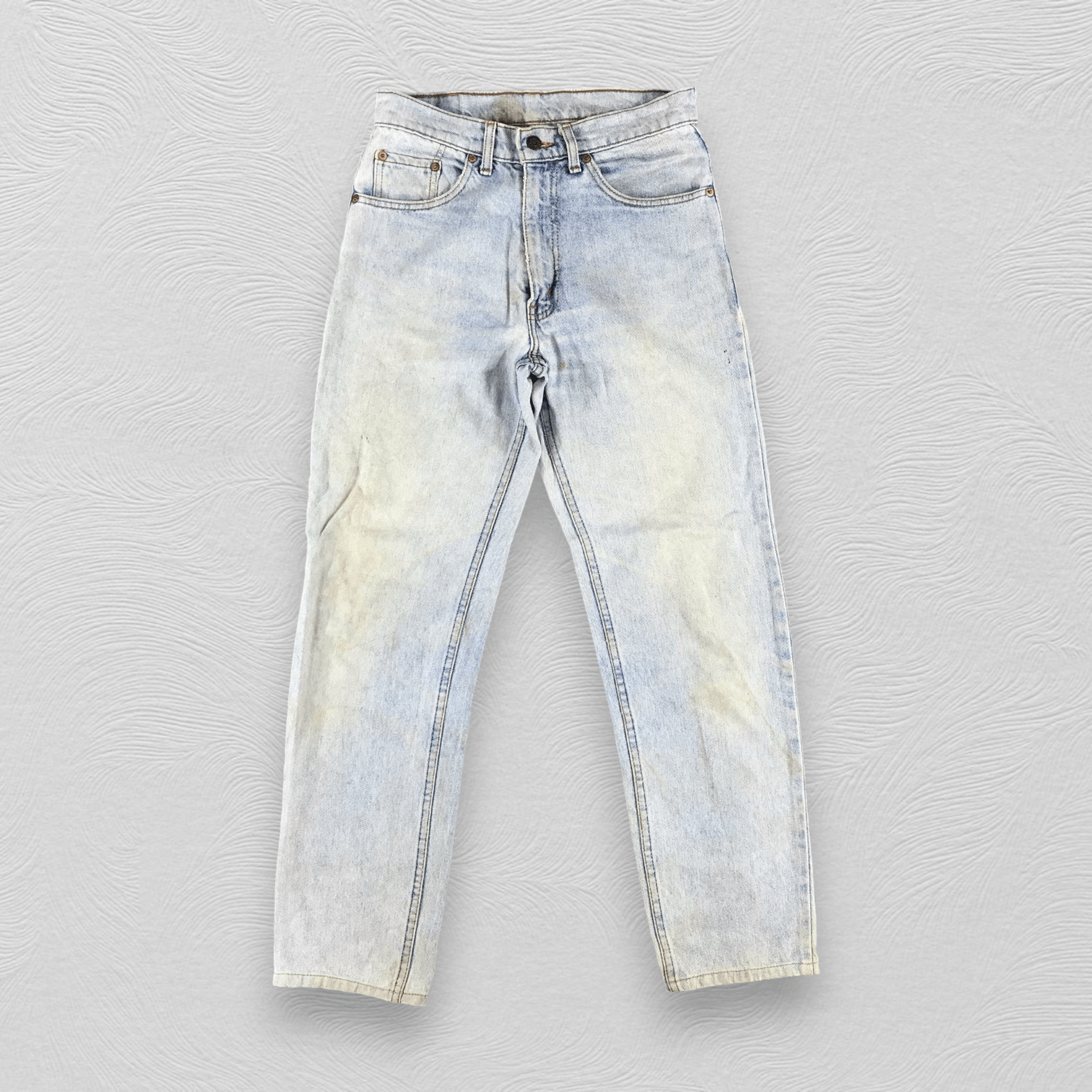 Levi's Vintage Levi's 502 Jeans Dirty Medium Wash Denim KJ896 Size US 29 - 1 Thumbnail
