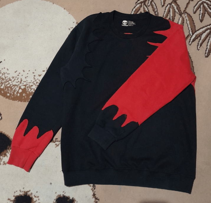Timberland Timberland Reworked Sweatshirt Crewneck Sweater Size US L / EU 52-54 / 3 - 5 Thumbnail