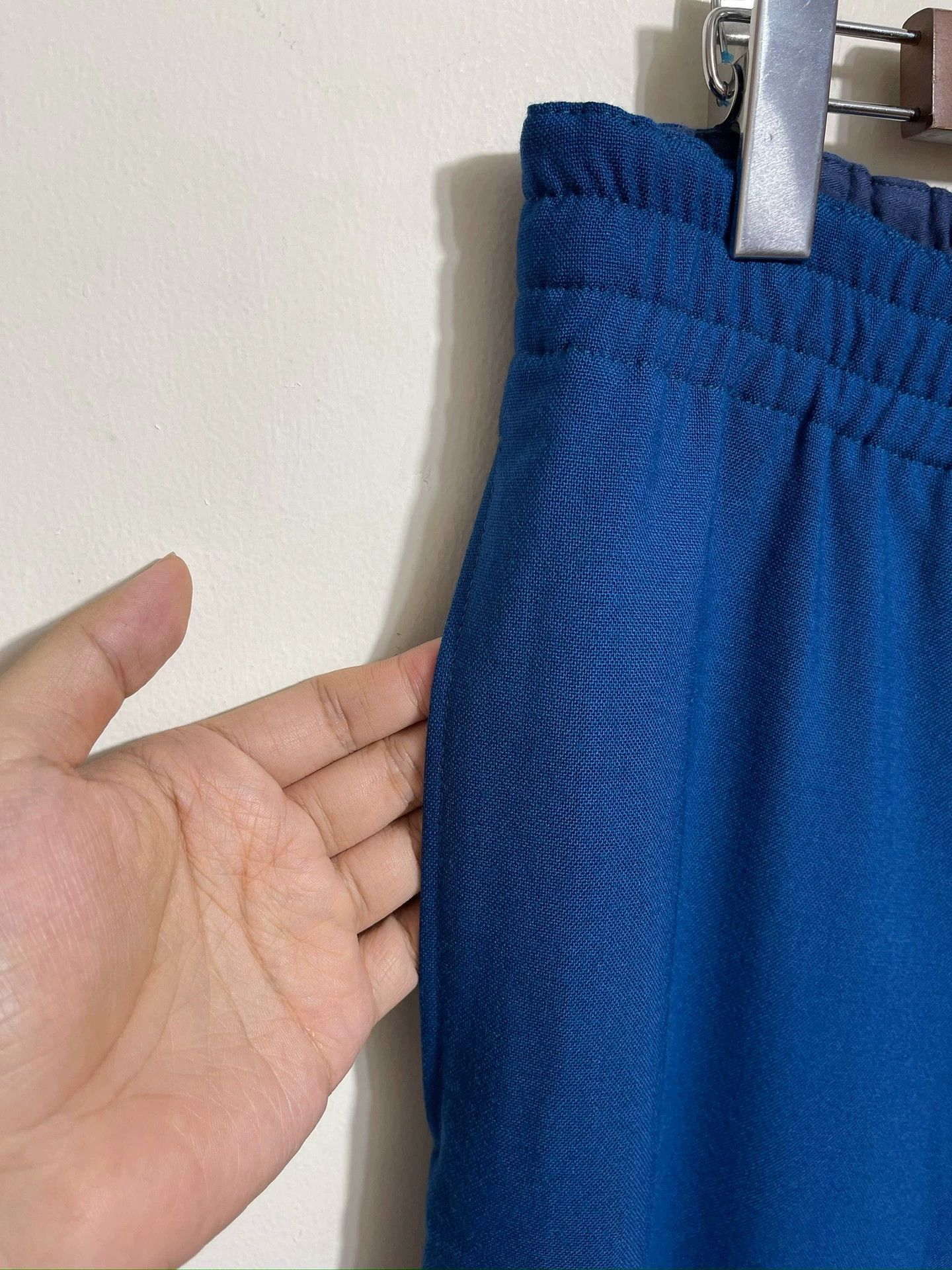 Alexander McQueen Alexander McQueen Wool Wide Peacock Blue Pants Size US 34 / EU 50 - 3 Thumbnail