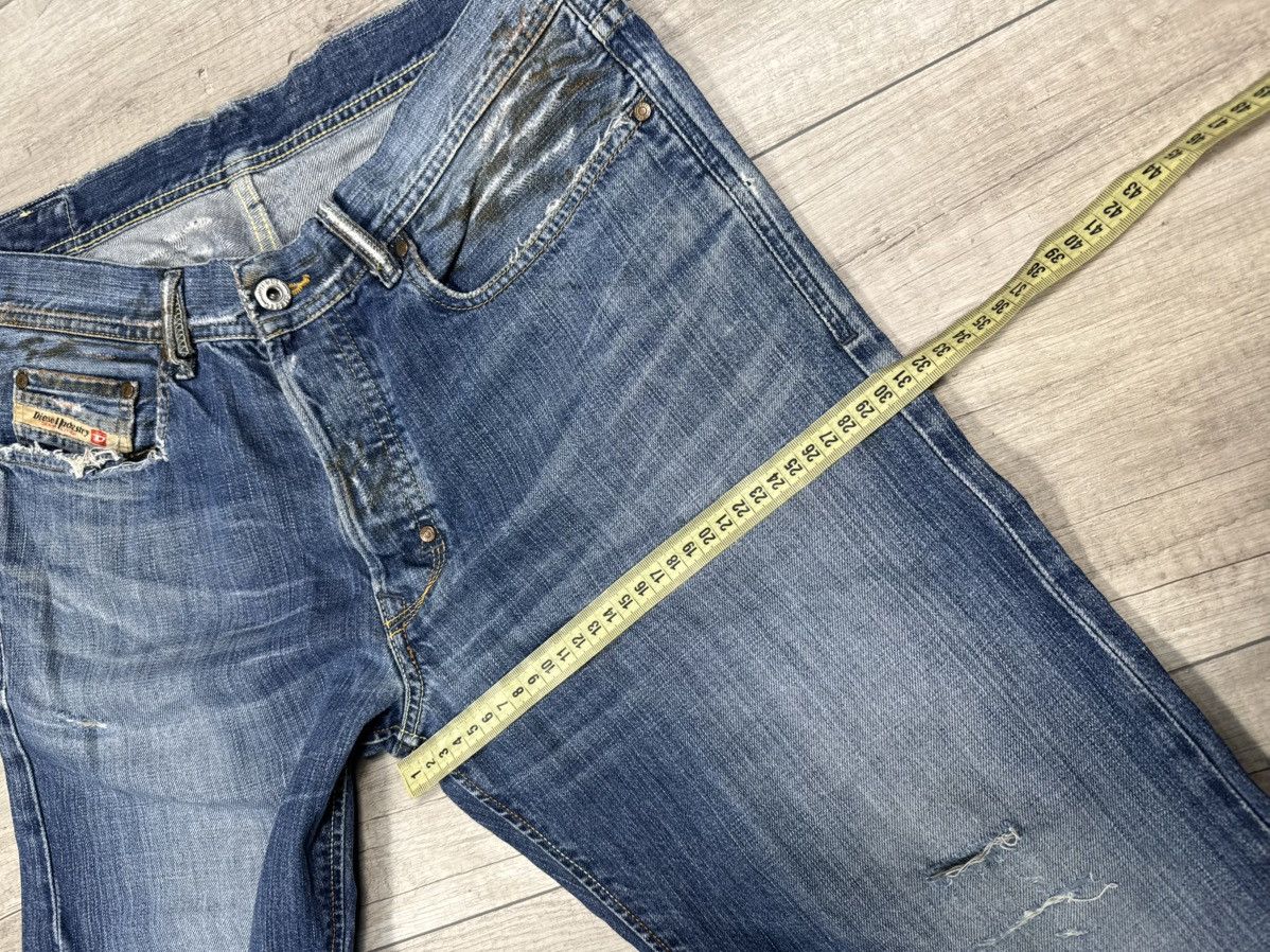 If Six Was Nine Vintage Diesel Jeans Big Logo Distressed Baggy japanese 90s Size US 32 / EU 48 - 9 Thumbnail