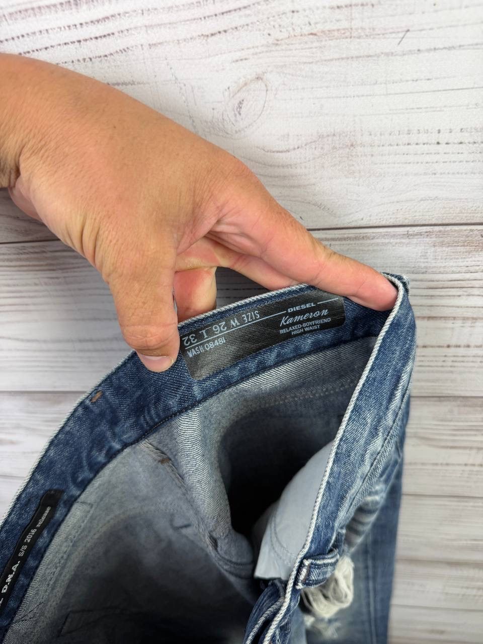 Diesel Crazy Flared Vntg Diesel Jeans Japanese Faded Bootcut Denim Size US 26 / EU 42 - 9 Thumbnail