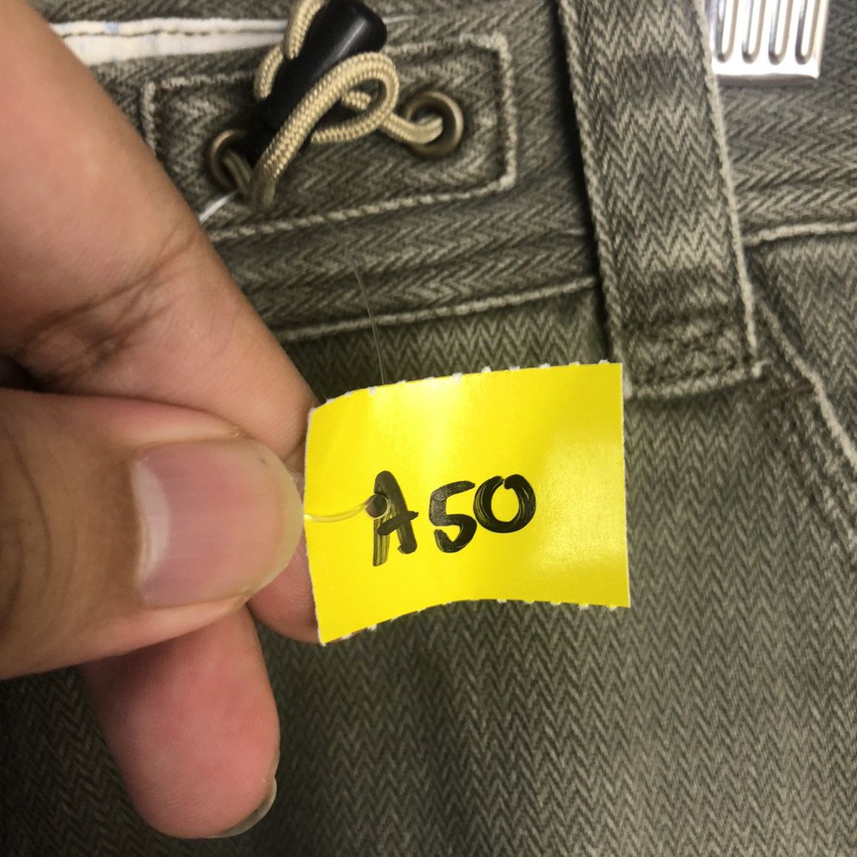Japanese Brand Sunny Clouds Green Cargo Multipocket Pants #A50 Size US 29 - 10 Thumbnail