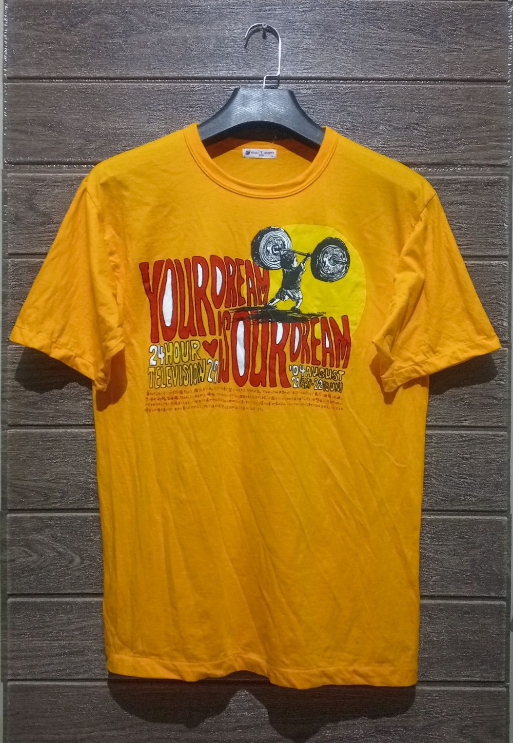 Takashi Murakami Vintage 24 Hour Television Tee Very Rare Size US L / EU 52-54 / 3 - 1 Thumbnail