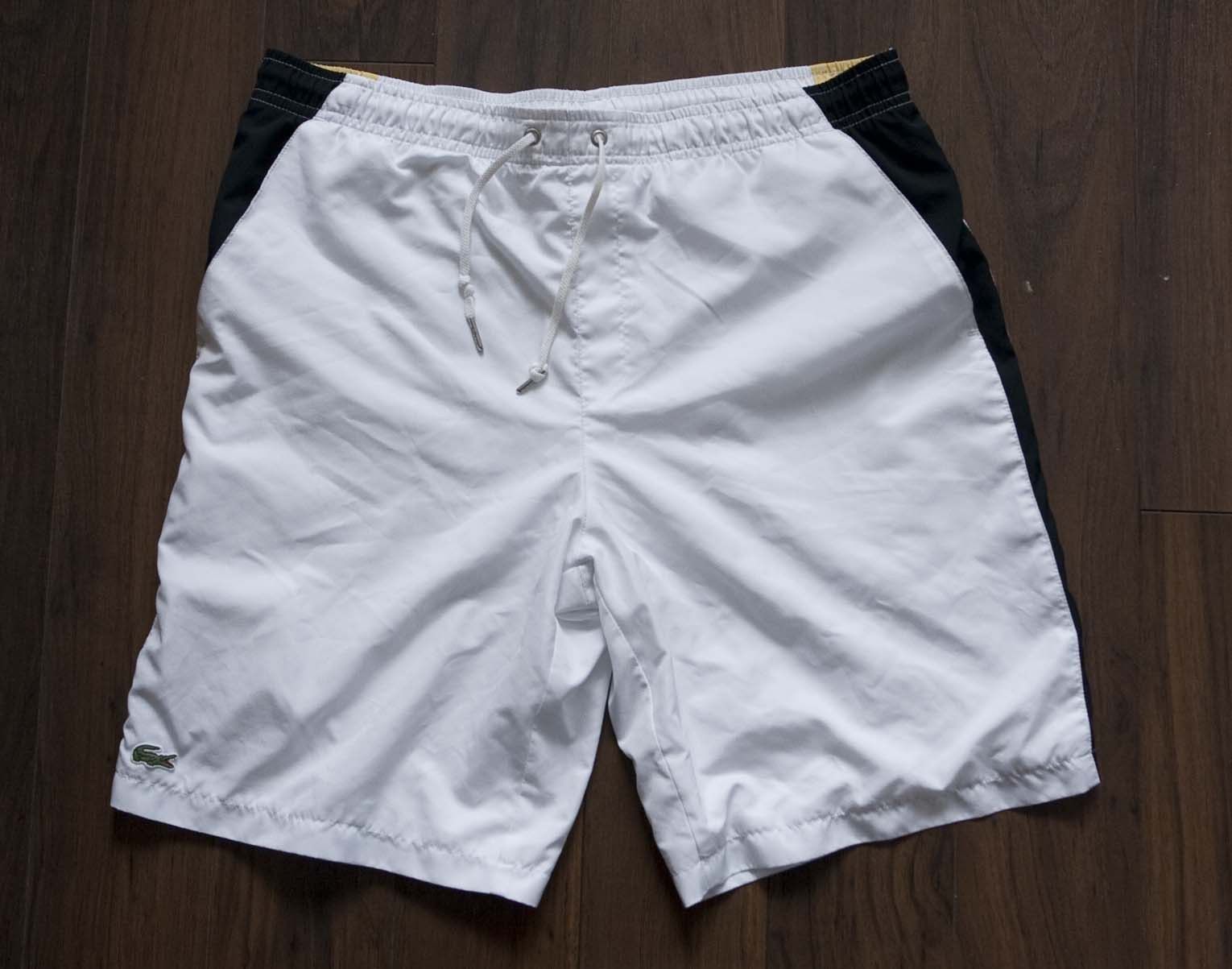 Lacoste Lacoste Shorts Size 35 White Size US 35 - 1 Thumbnail