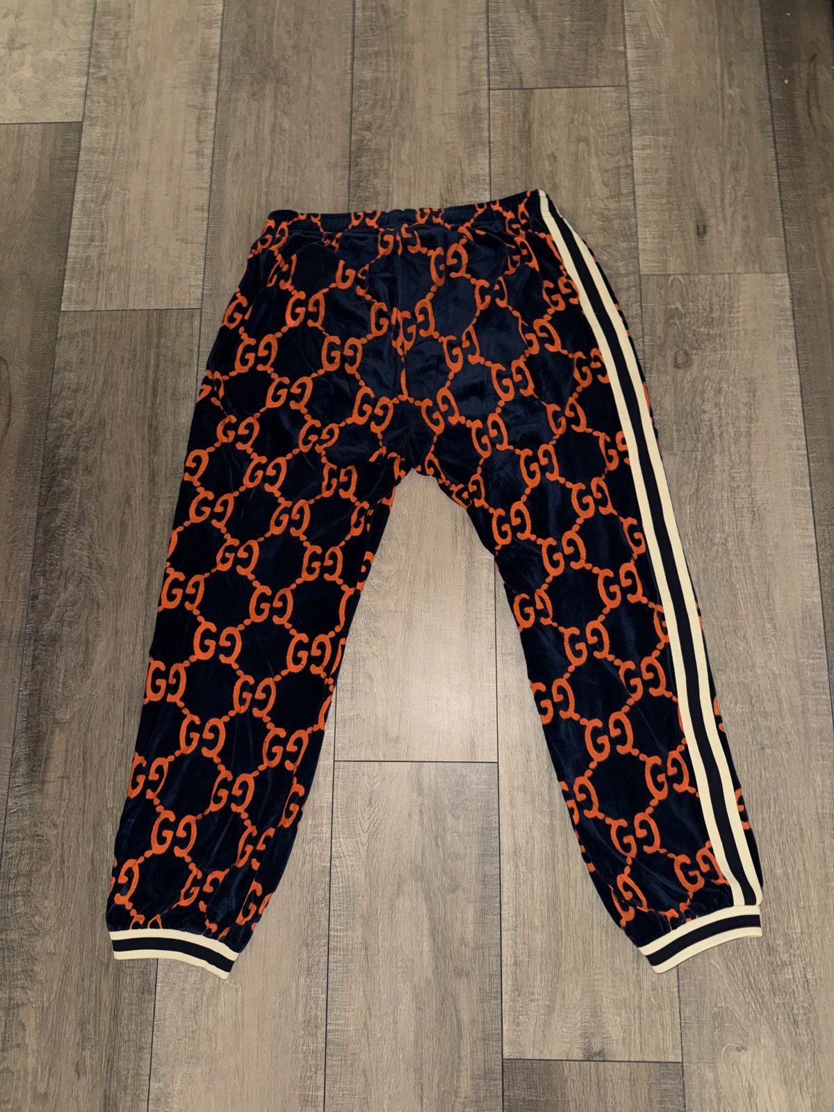 Gucci Gucci Chenille Monogram Jacquard Trackpants Size US 34 / EU 50 - 2 Thumbnail