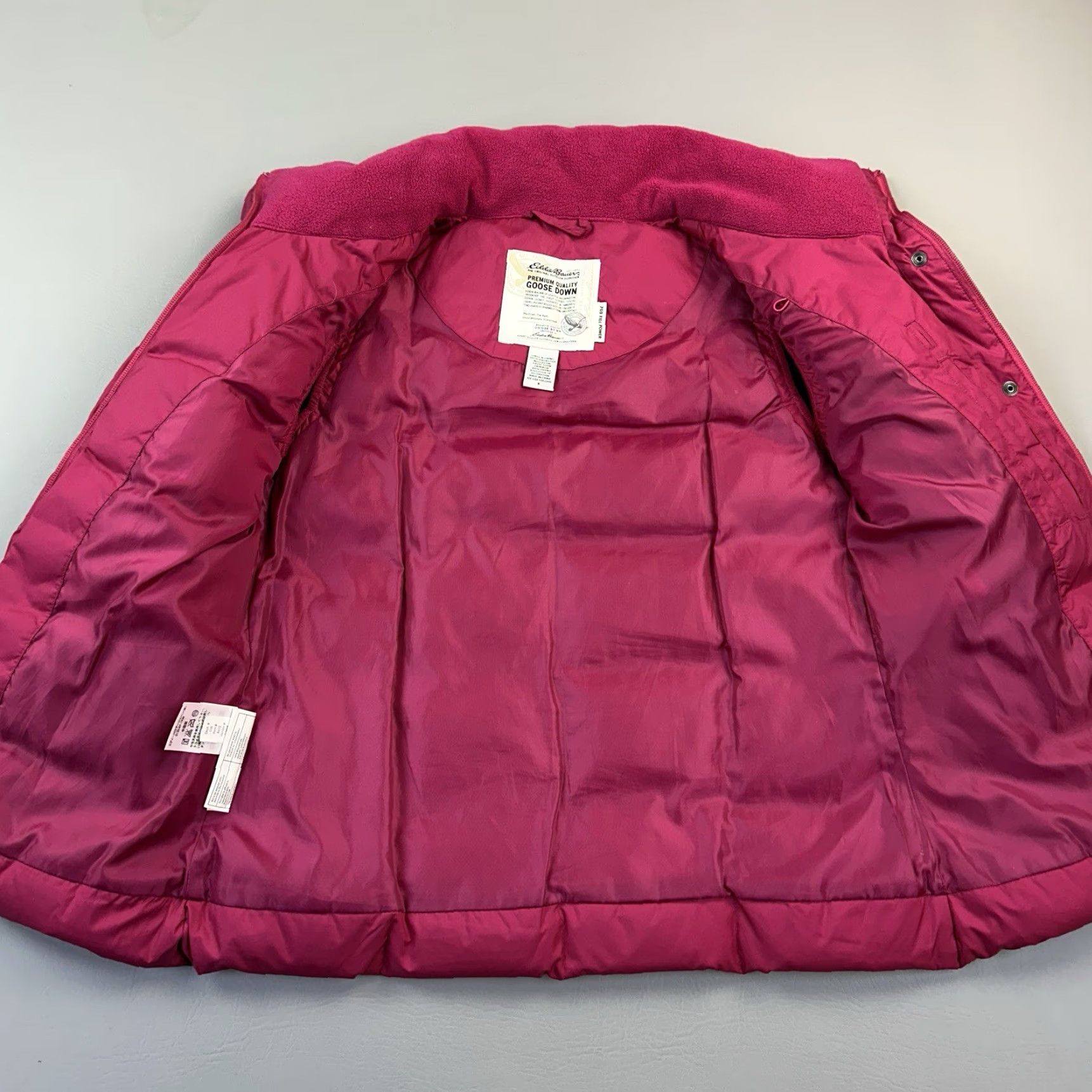Eddie Bauer Eddie Bauer Vest Women's Small Pink 700 Fill Premium Goose Down Quilted Puffer Size S / US 4 / IT 40 - 6 Thumbnail