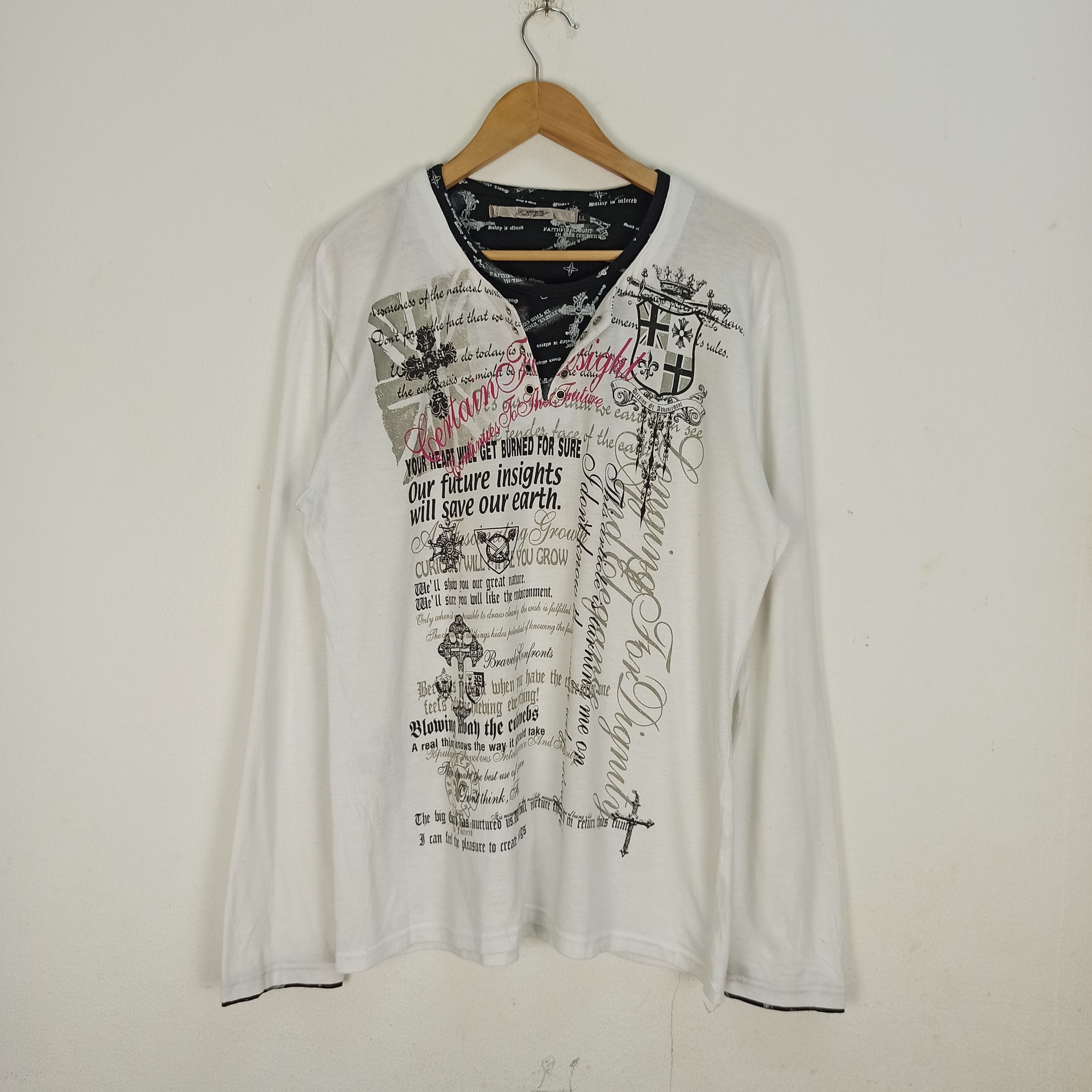 If Six Was Nine Euroyal Poem 2 layer Tshirt LGB if six was nine style punk Size US L / EU 52-54 / 3 - 1 Thumbnail