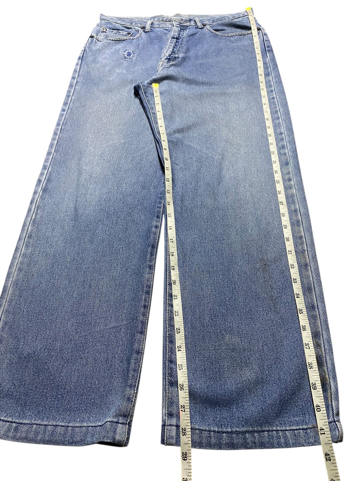 Renoma Vintage UP Renoma Uniform Prestige Distressed Loose Jeans Size US 33 - 11 Thumbnail