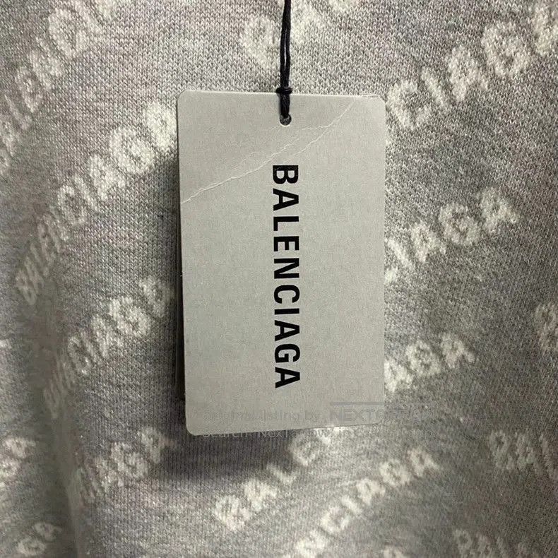 Balenciaga Balenciaga Gray Logo Knit Sweater. Size US XS / EU 42 / 0 - 4 Thumbnail