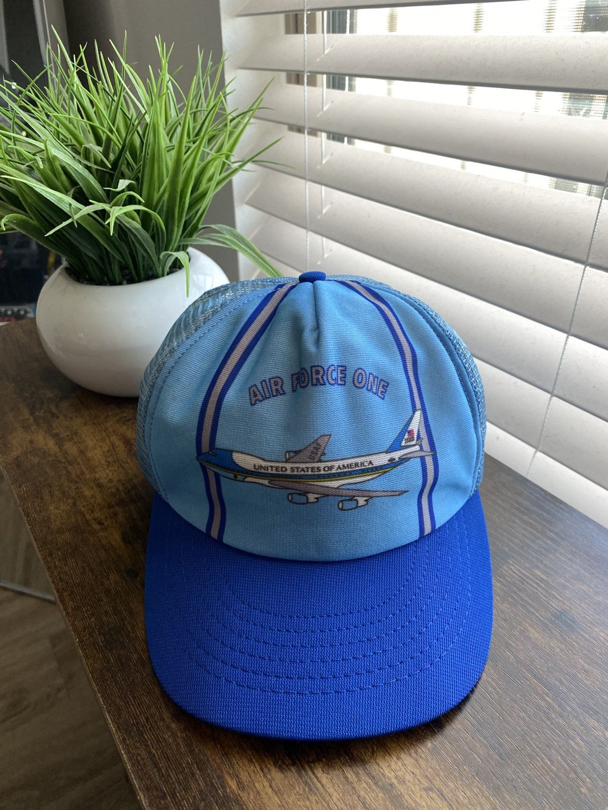 Vintage Vintage 80s Desert Storm Trucker Hat Size ONE SIZE - 1 Thumbnail