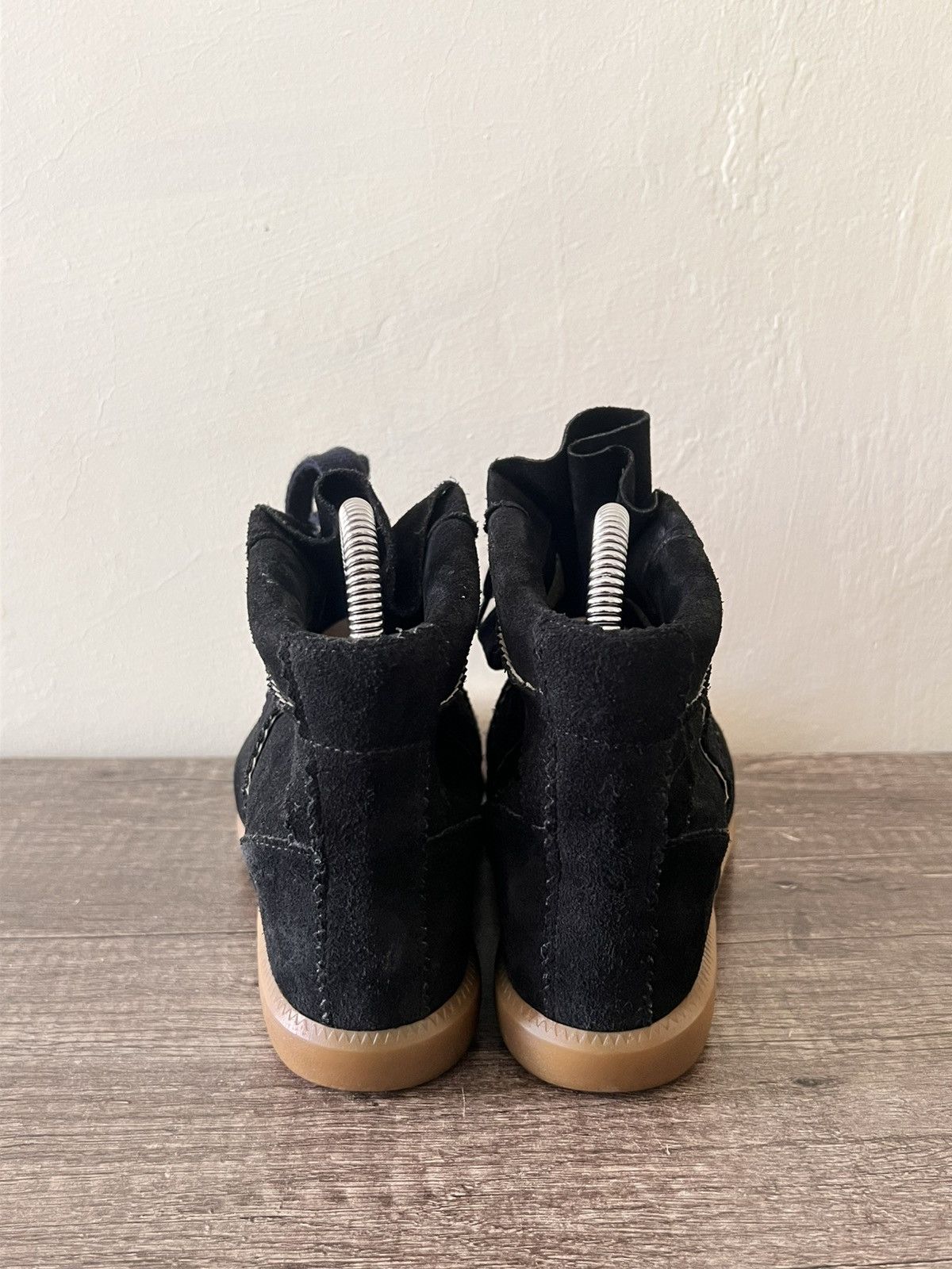 Isabel Marant Etoile Bobby Suede Leather Trainers Size US 9 / IT 39 - 4 Thumbnail