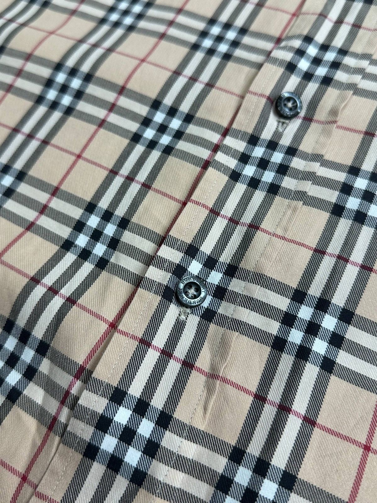 Burberry Vintage Burberry Nova Check Button Shirt XL Size US XL / EU 56 / 4 - 6 Thumbnail