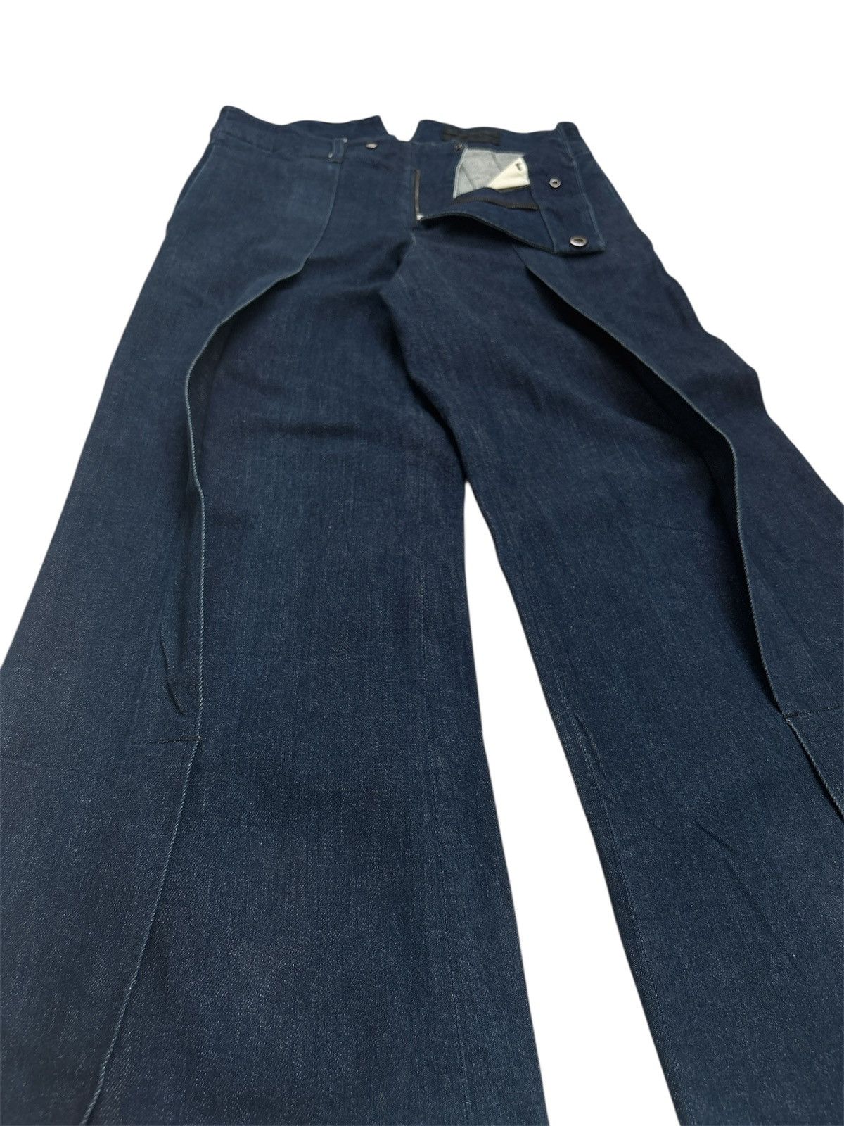 Other Wide-Leg Flared Denim Jeans Size US 32 / EU 48 - 8 Thumbnail