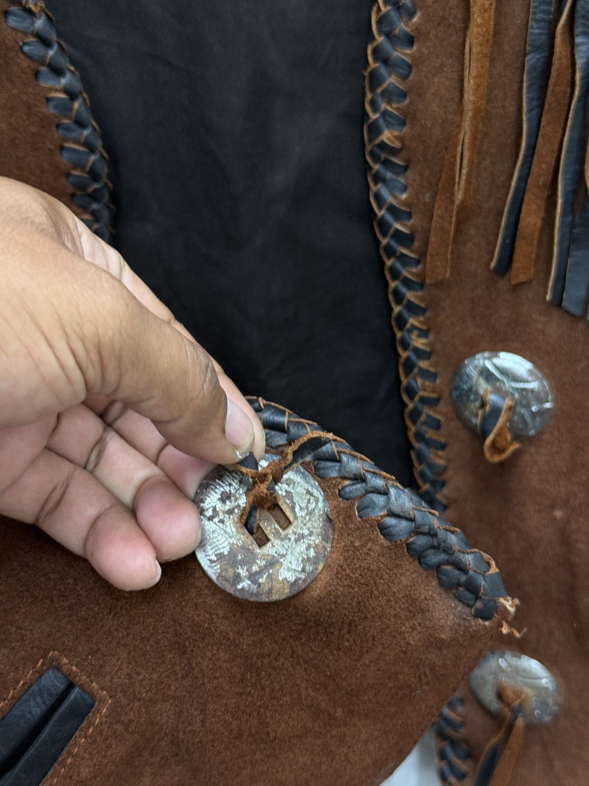 Cowboy Equipment 🔥🔥🔥ARCHIVE VINTAGE LEATHER VEST Size US M / EU 48-50 / 2 - 10 Thumbnail