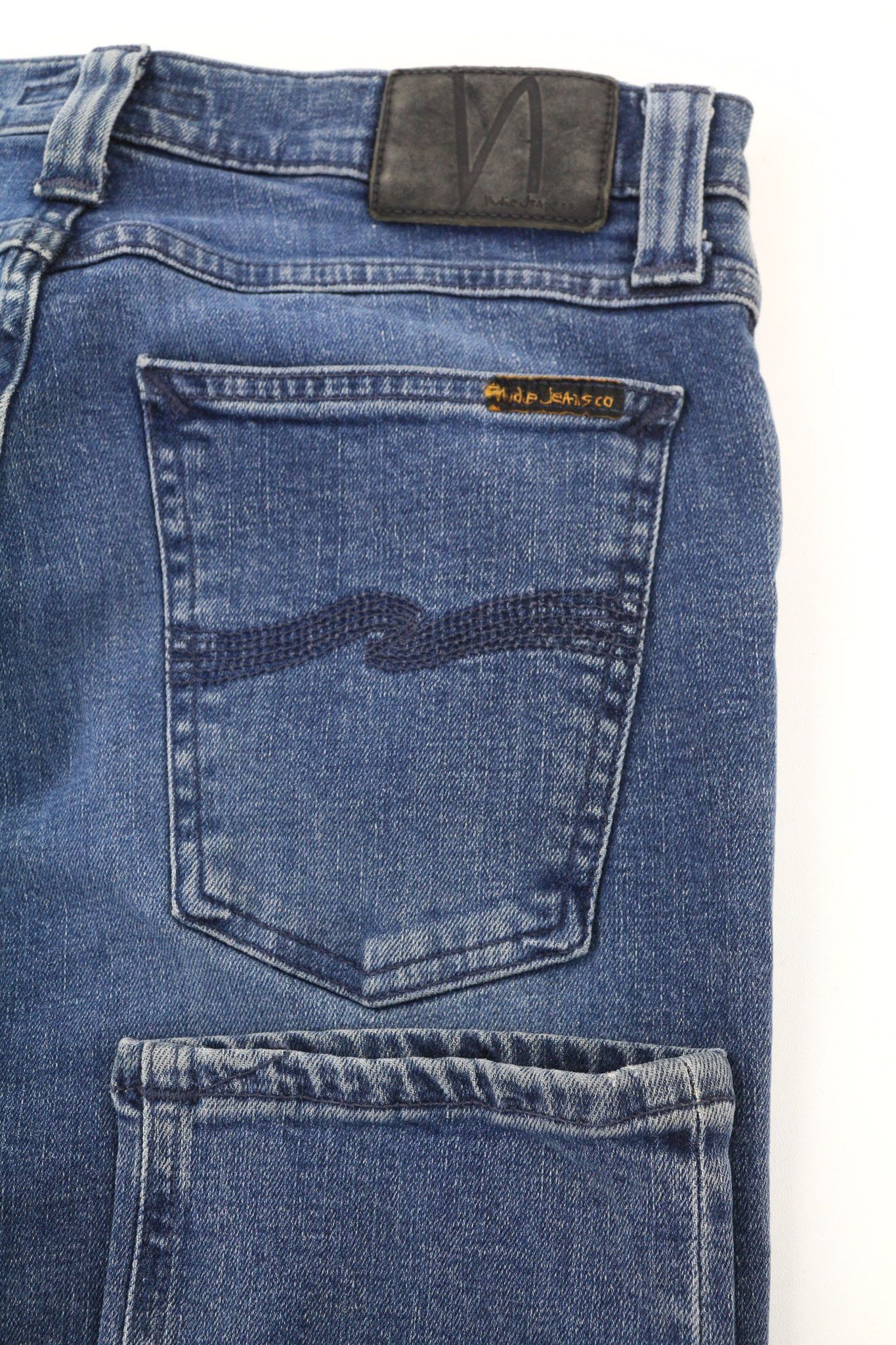 Nudie Jeans HIGH KAI W29/L30 Slim Blue Jeans 80624 Size US 29 - 5 Thumbnail